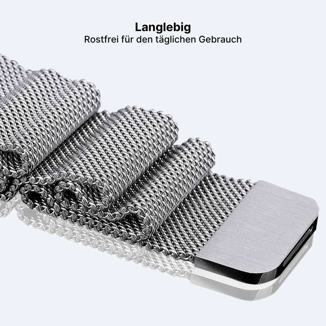 Mailänder Edelstahlarmband für Galaxy Watch