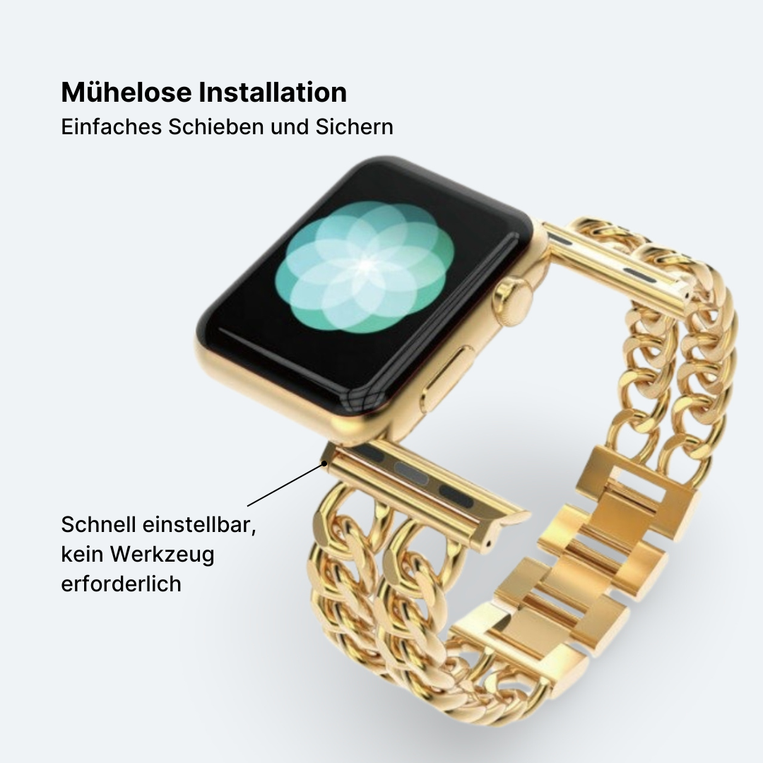 Duo Link Metal Apple Watch Band