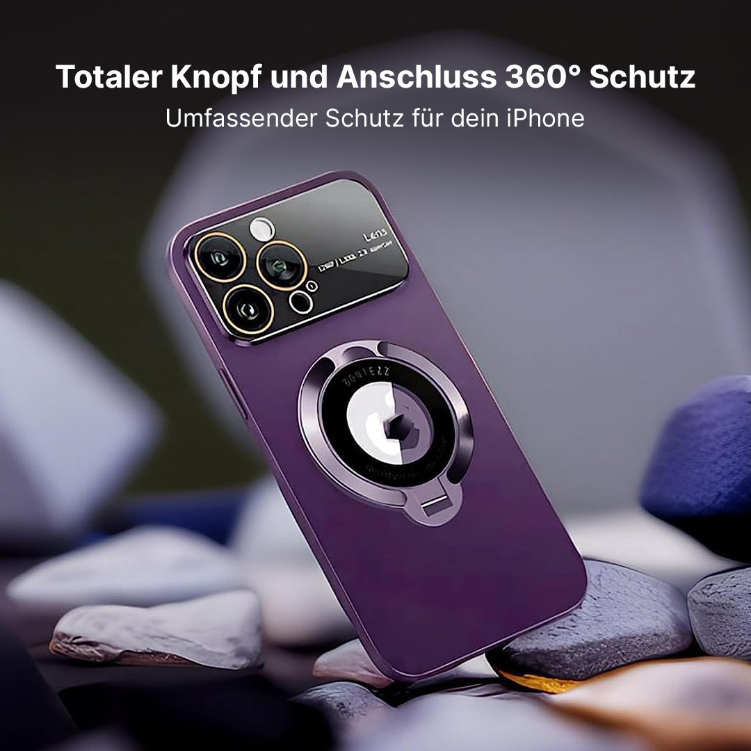 Matte iPhone-Hülle mit Ständer und Griff