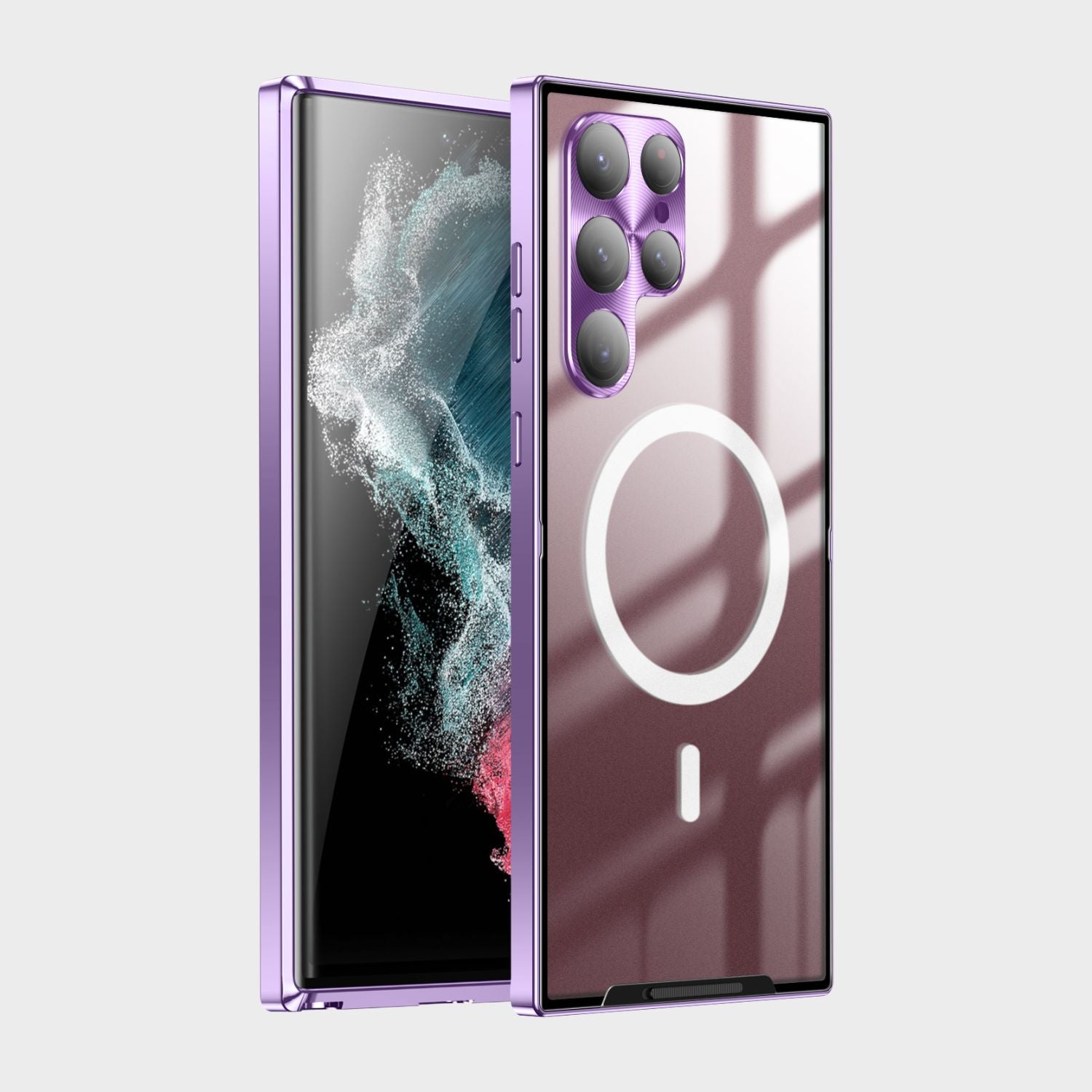 Durchsichtige MagSafe Hülle für Samsung