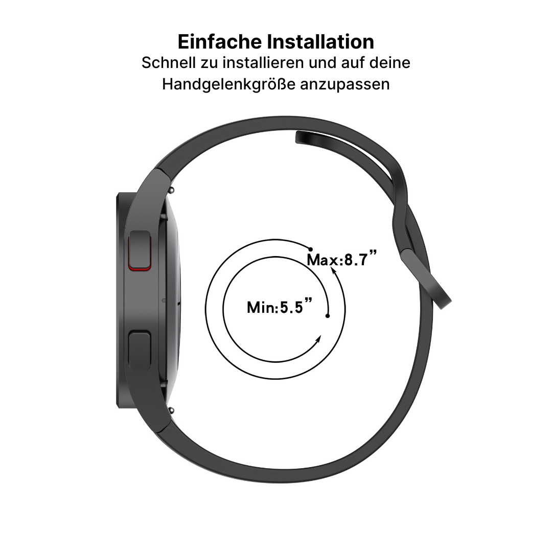 Samsung Galaxy Watch 4 Silikonarmband