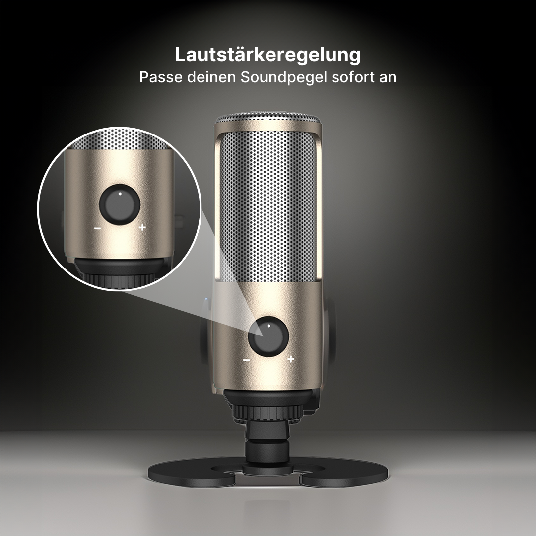 Stehendes Profi-Tischmikrofon