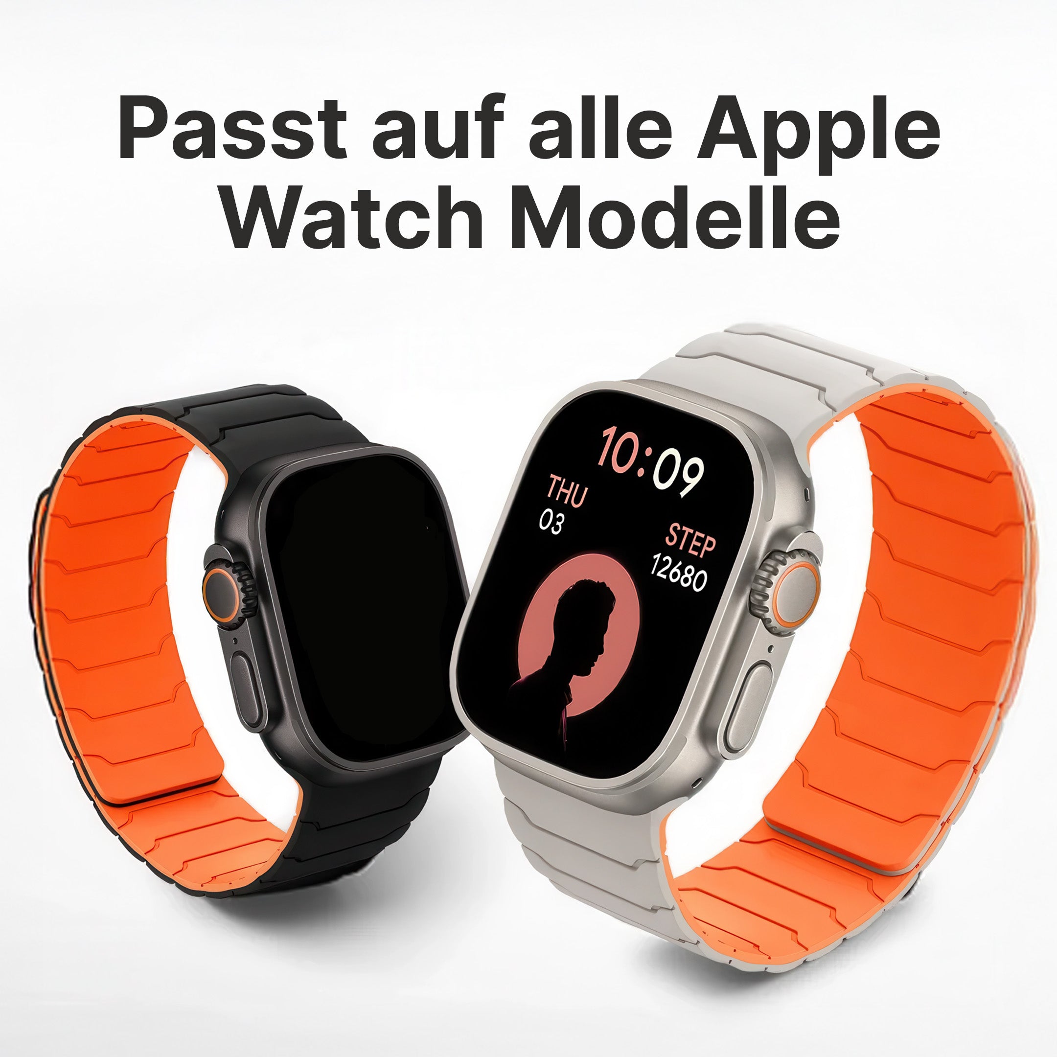 Magnetisches Silikonarmband für die Apple Watch