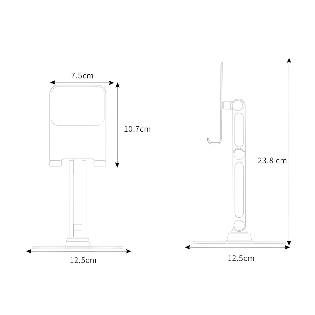 Aluminium-Smartphone-Ständer 360