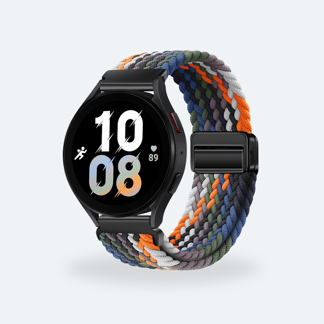 Nylon-Geflochtenes Schlaufenarmband für Samsung Galaxy Watch