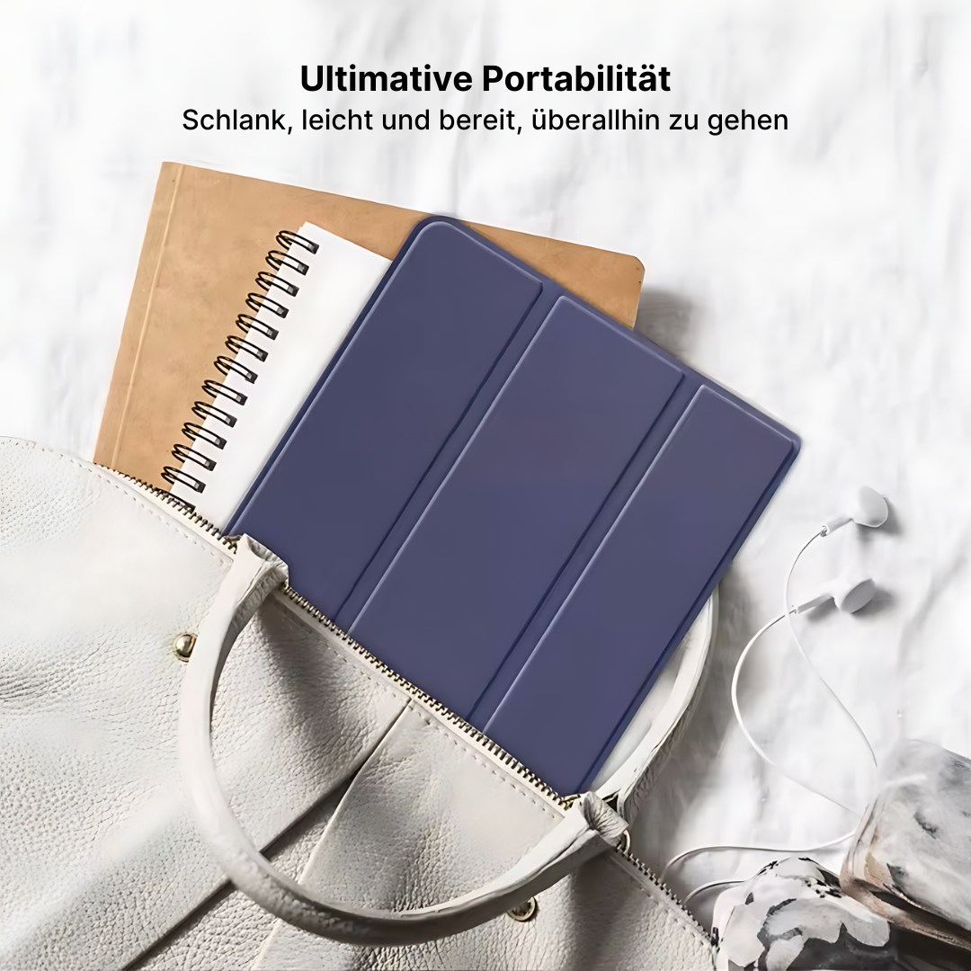 Schlanke und leichte Samsung Galaxy Tab-Hülle mit dreifach faltbarem Rollendesign