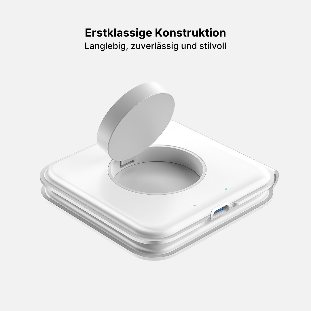 MagFold 2-in-1 Faltbares Dual Kabelloses Ladepad