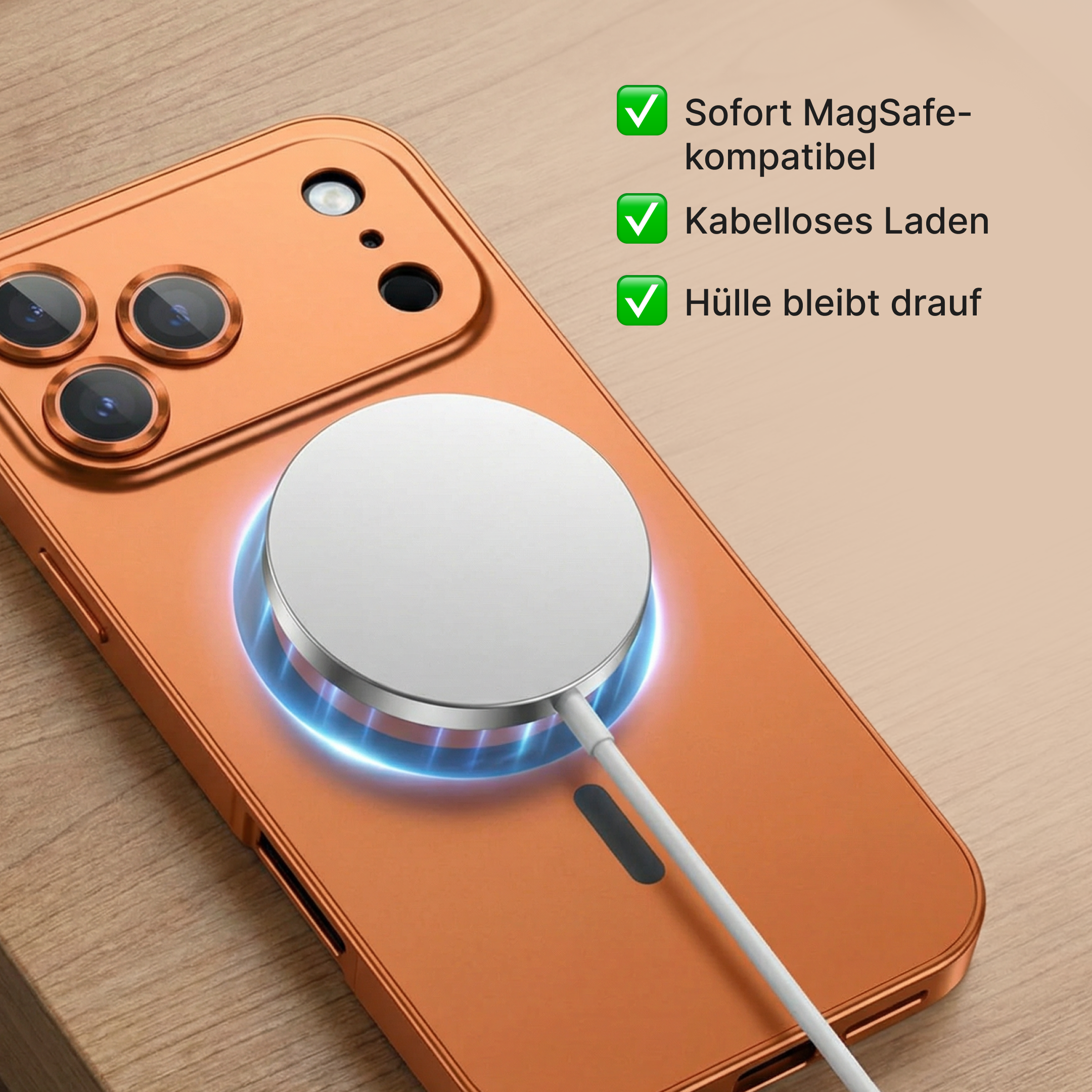 iPhone Metallhülle mit Kameraschutz