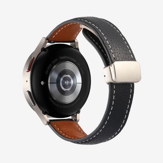 Klassisches Magnetisches Lederarmband für Samsung Watch