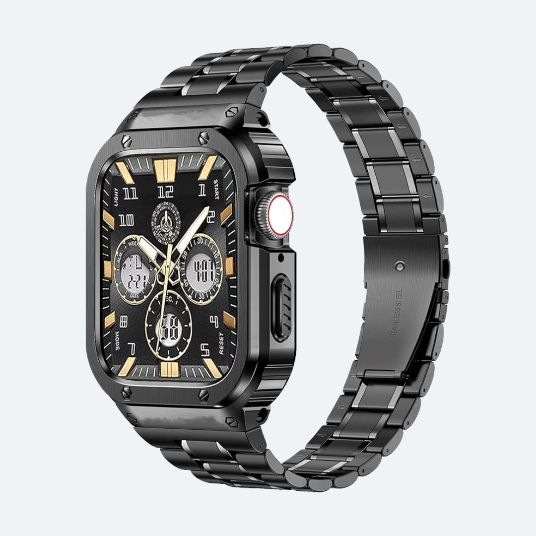 Edelstahl Apple Watch Armband mit Ultra-Dünnem Gehäusedesign