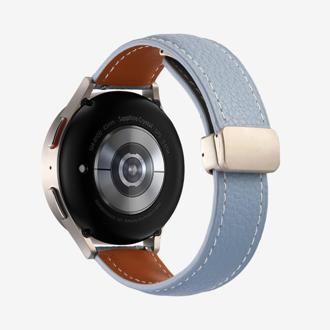 Klassisches Magnetisches Lederarmband für Samsung Watch