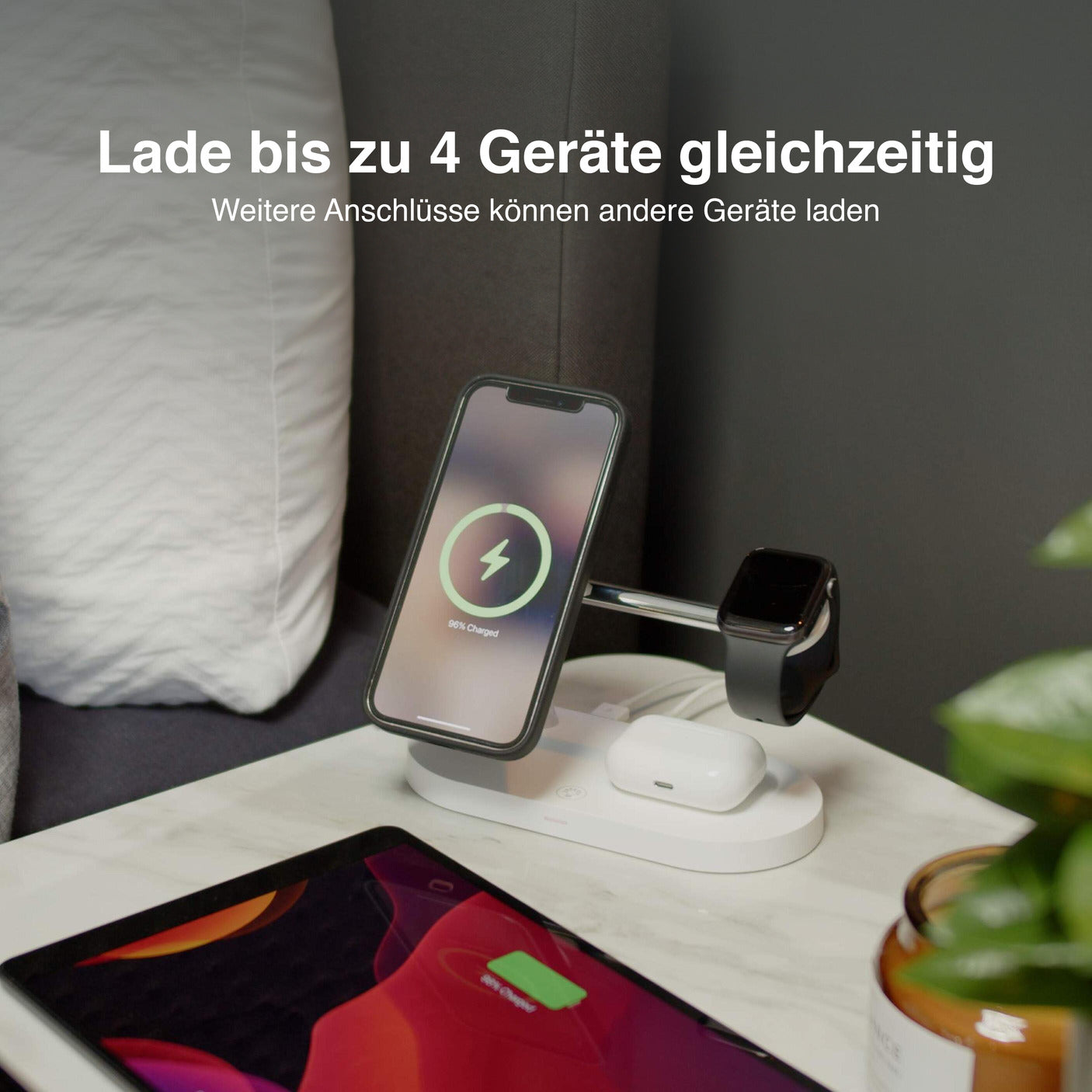 4 in 1 MagSafe Kabellose Ladestation