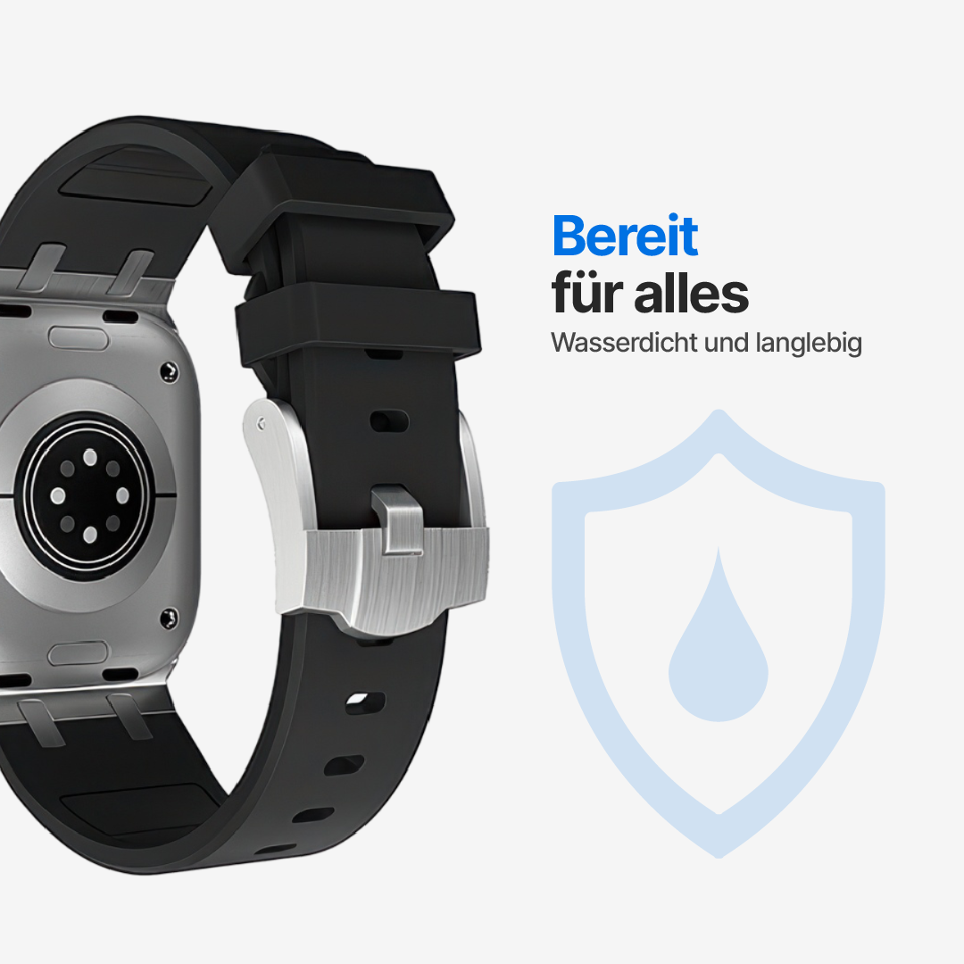 Apple Watch Armband mit Schmetterlingsschließe