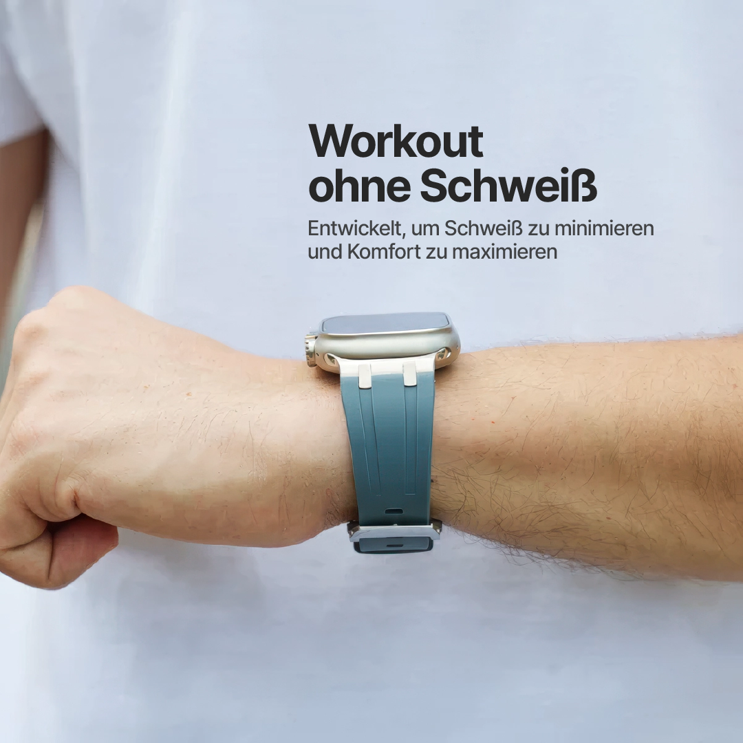 Apple Watch Armband mit Schmetterlingsschließe