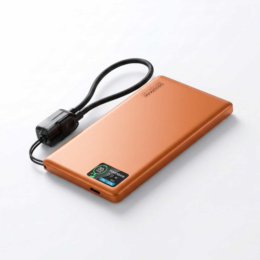 22,5W Ultra Slim Q2 Powerbank mit Display