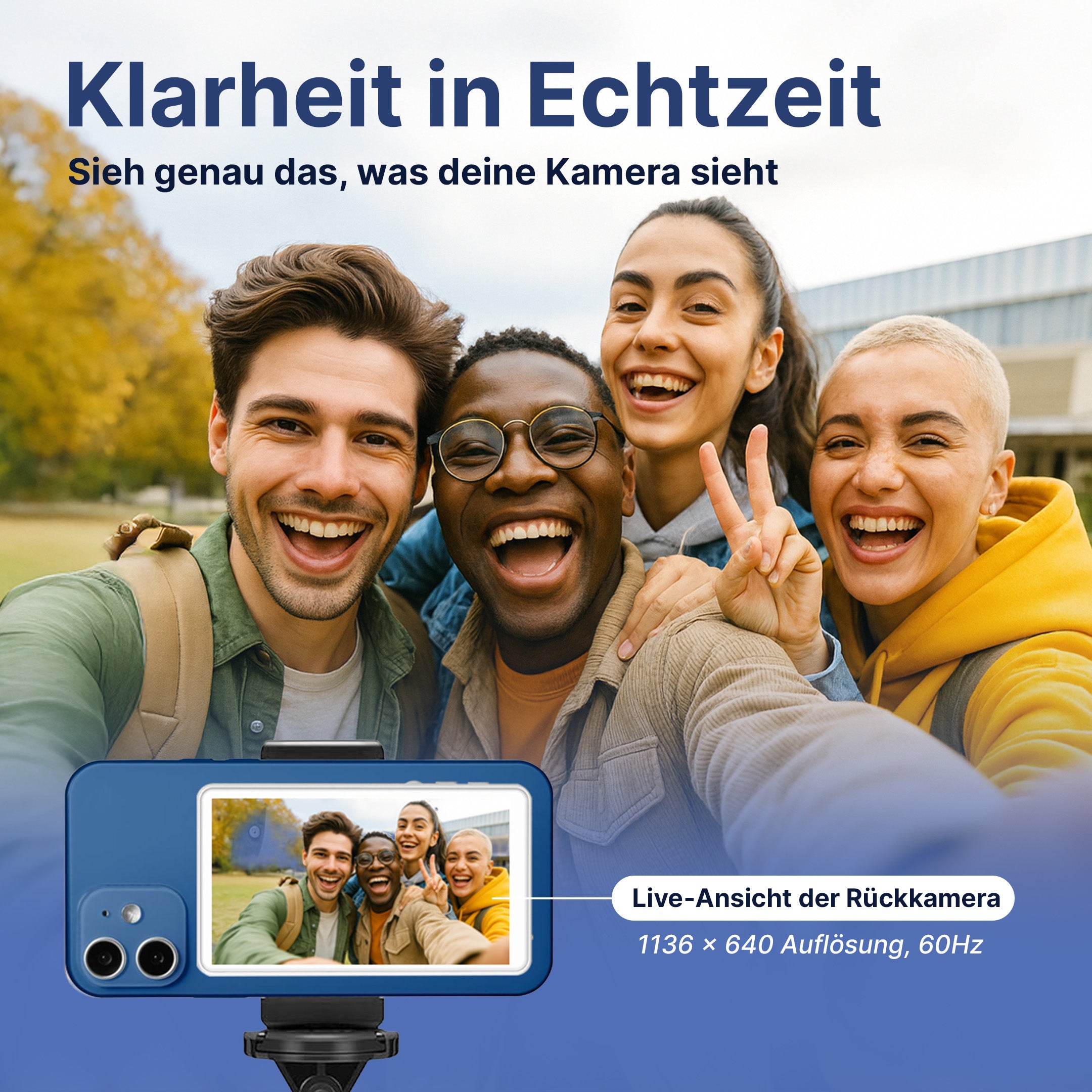 CreatorCam Kabelloser Magnetischer Selfie-Bildschirm
