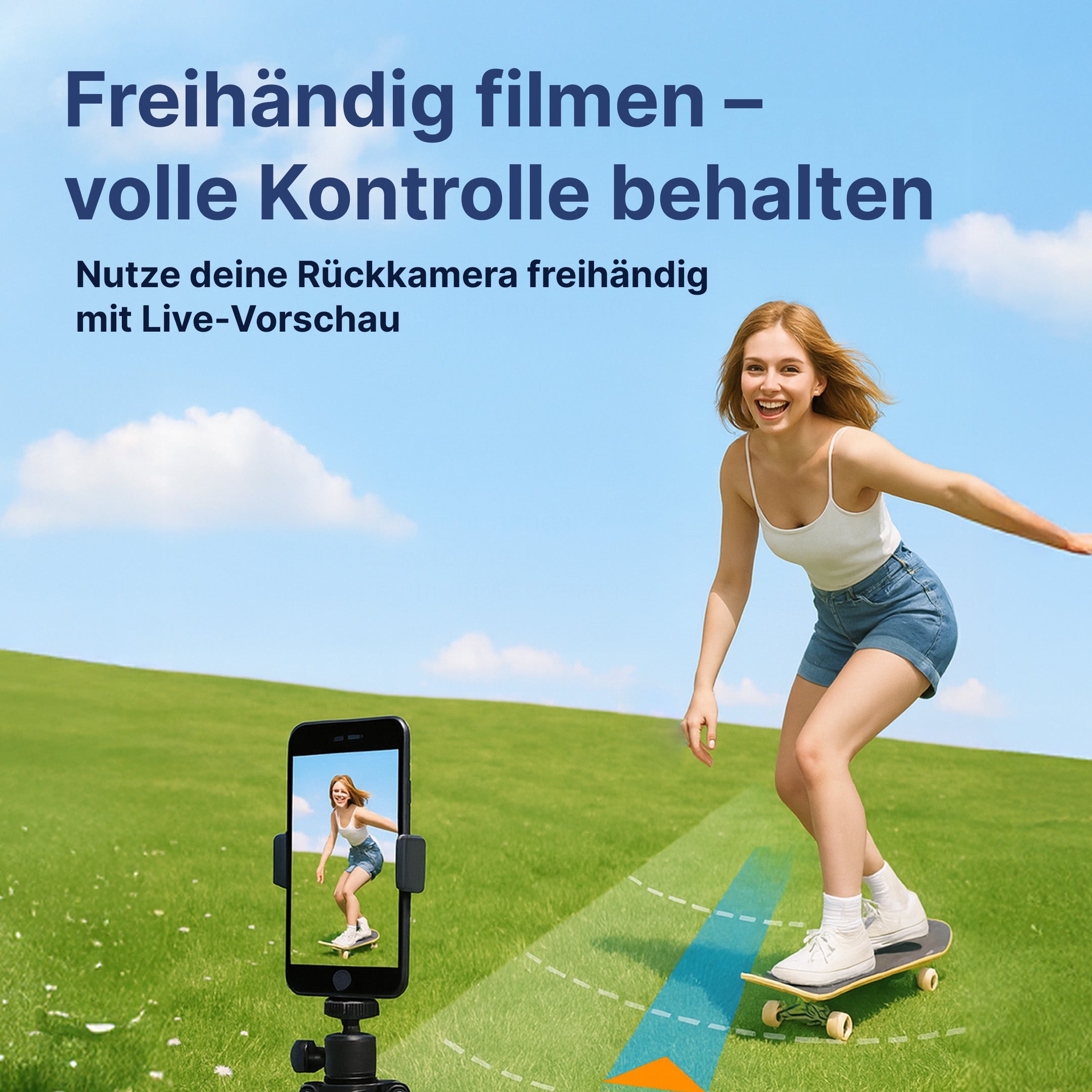 CreatorCam Kabelloser Magnetischer Selfie-Bildschirm