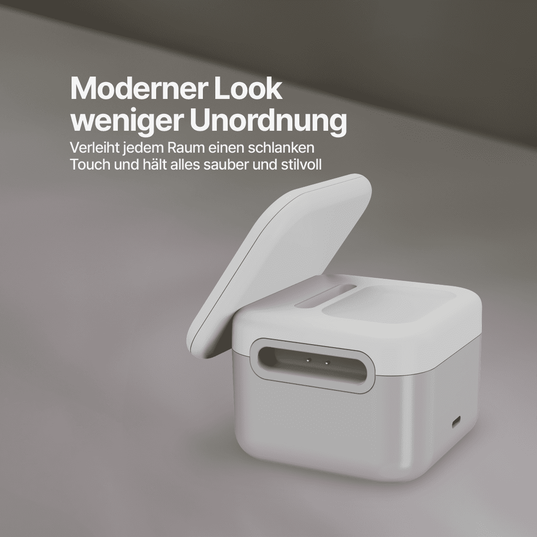 CubeMag 3-in-1 Magnetische Kabellose Ladestation für Apple und Android