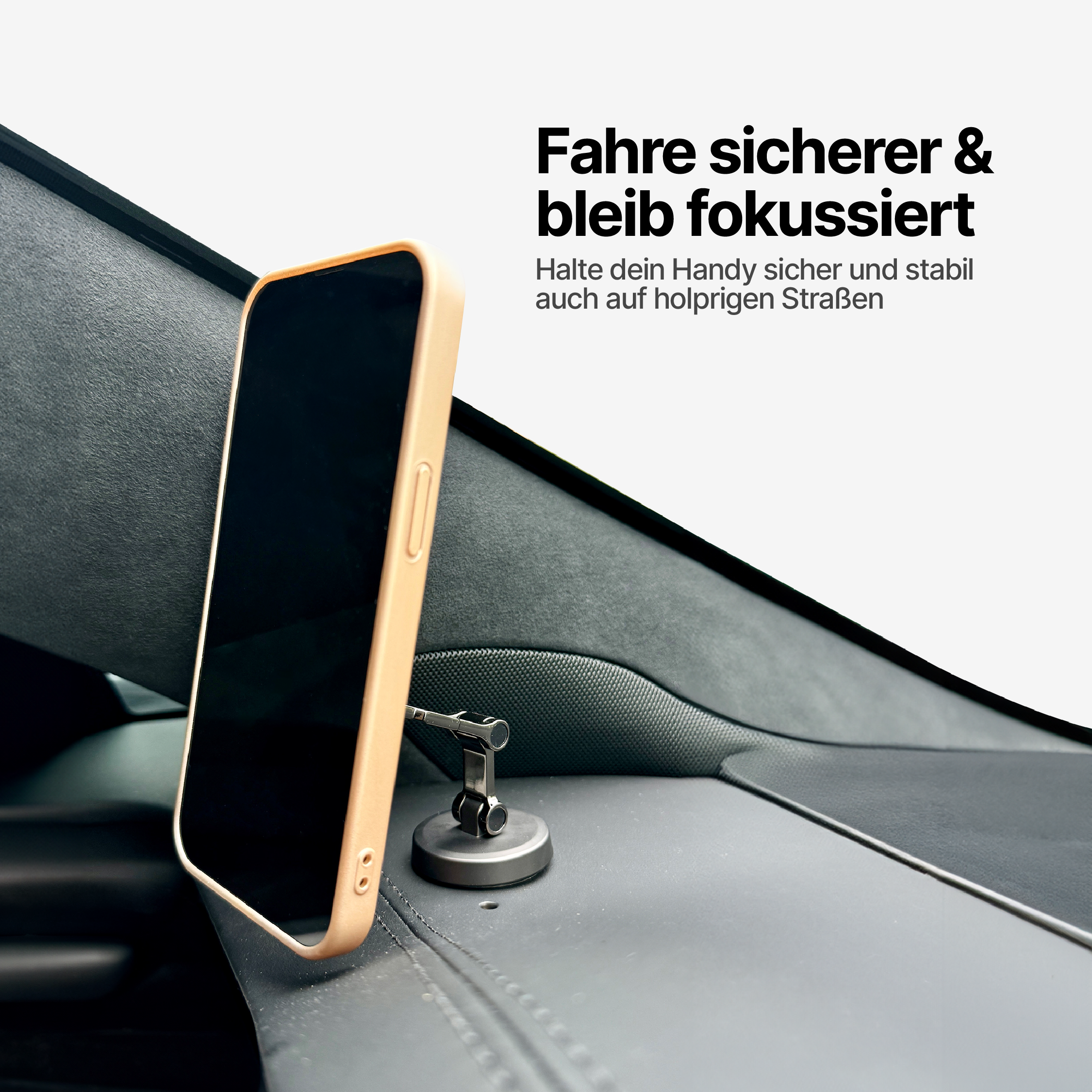 DashGrip Magnetischer Auto-Handyhalter mit verstellbarem Ständer