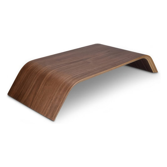 Ergonomischer Monitorständer aus Holz