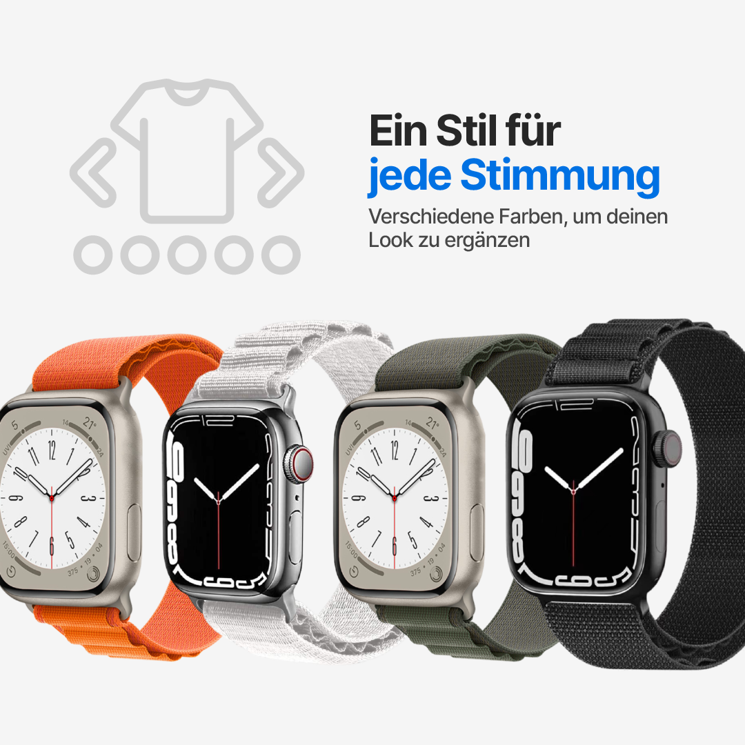 Evo Nylon Loop Apple Uhrenarmband