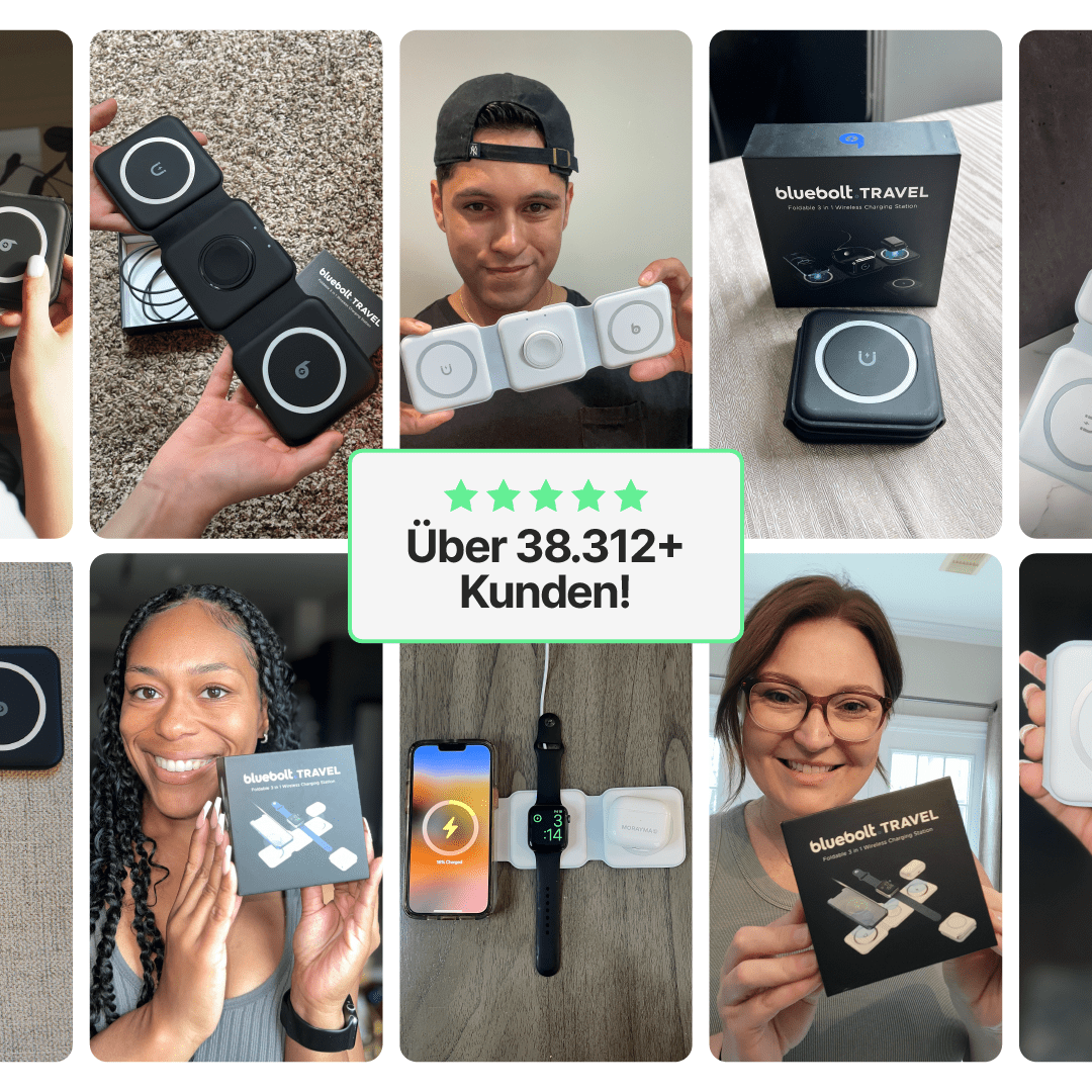 Faltbare 3 in 1 Kabellose Ladestation