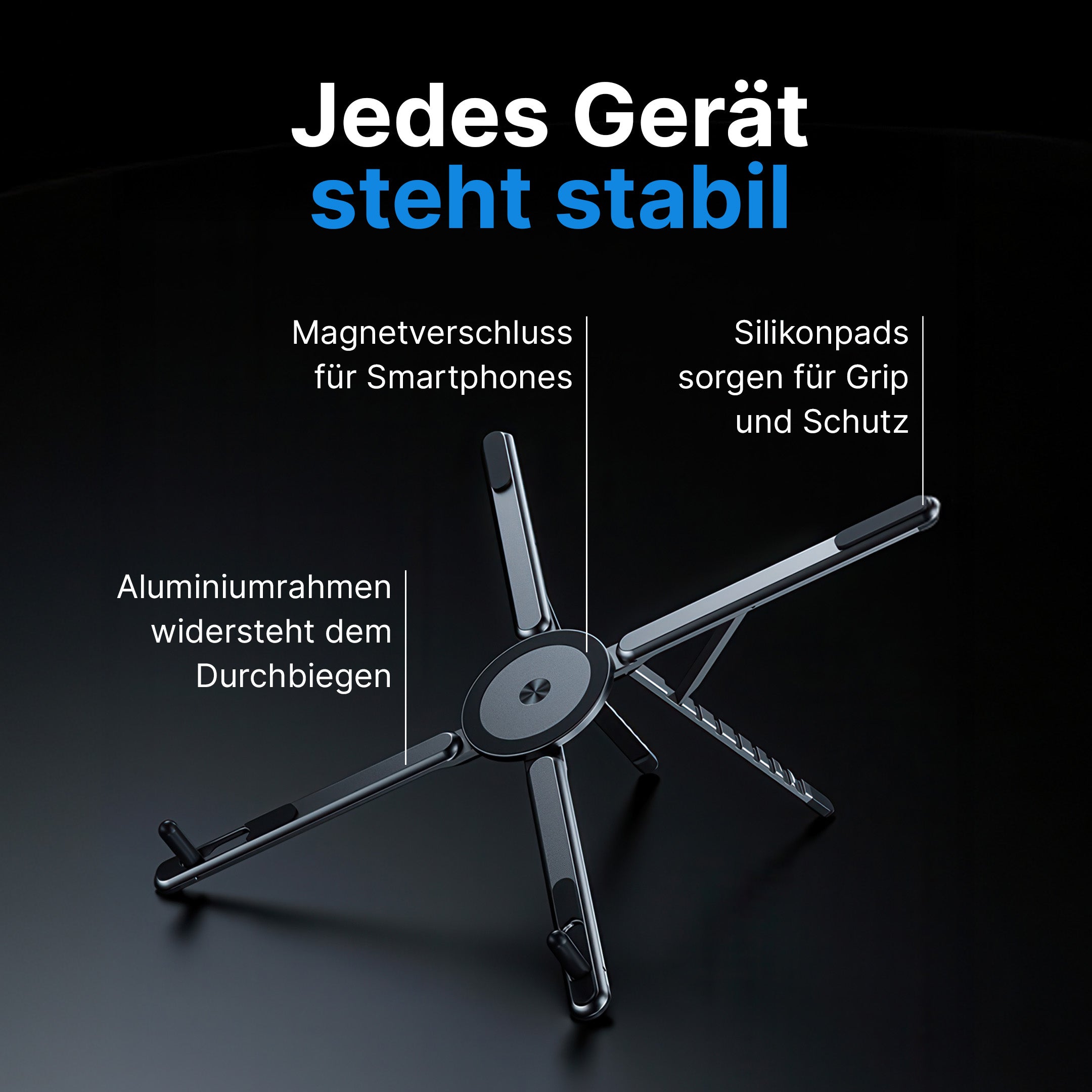 Faltbarer Aluminium Laptopständer