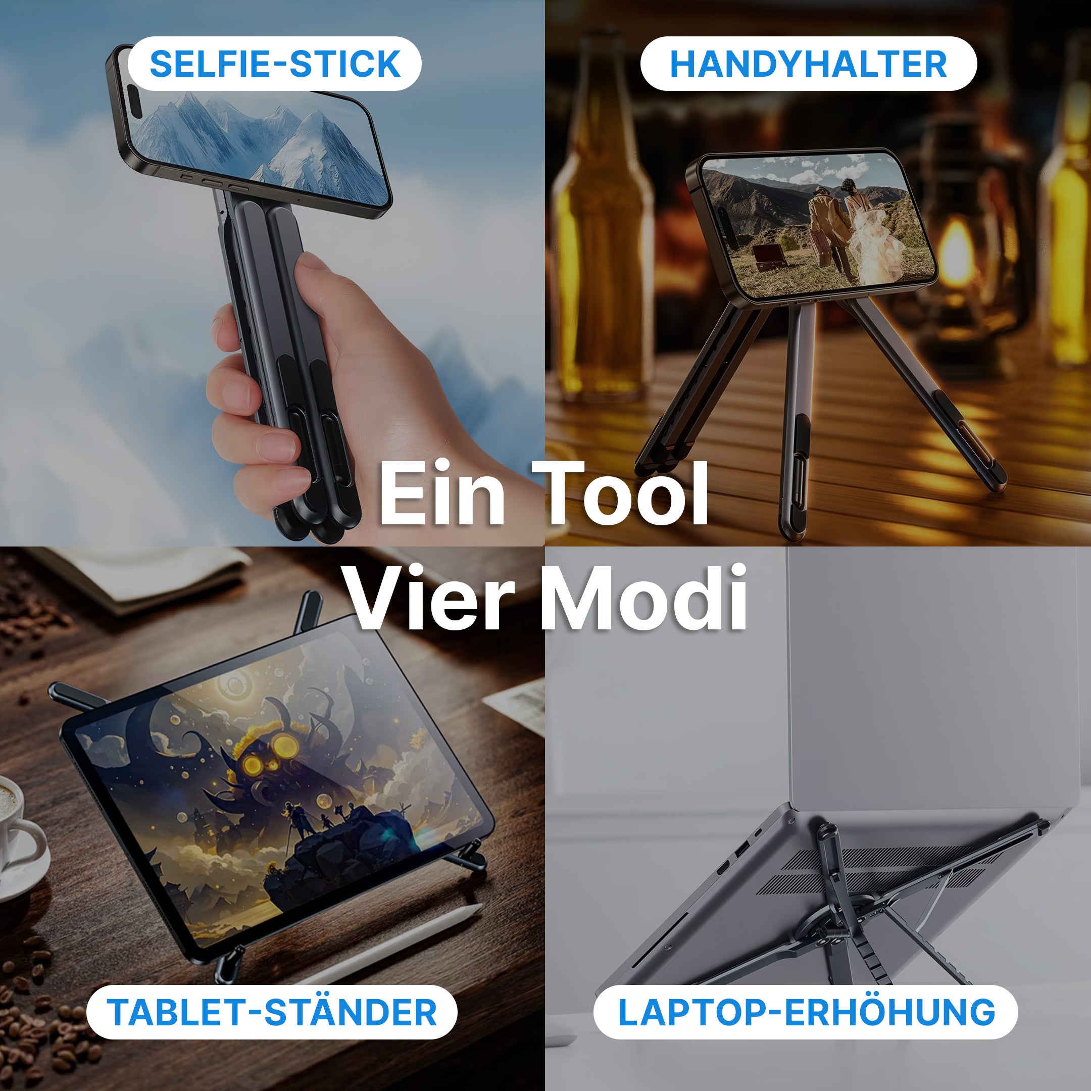 Faltbarer Aluminium Laptopständer