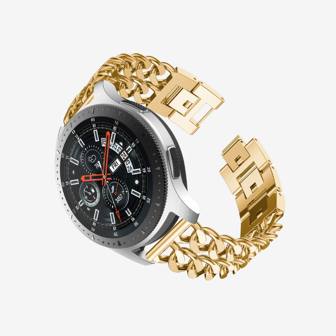 Edelstahl-Gliederarmband für Samsung Watch