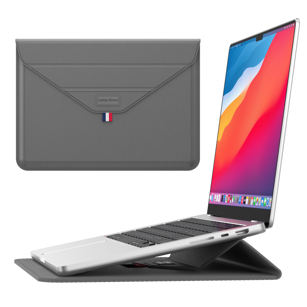 UltraSlim Laptop-Hülle mit Dreiecksstützständer