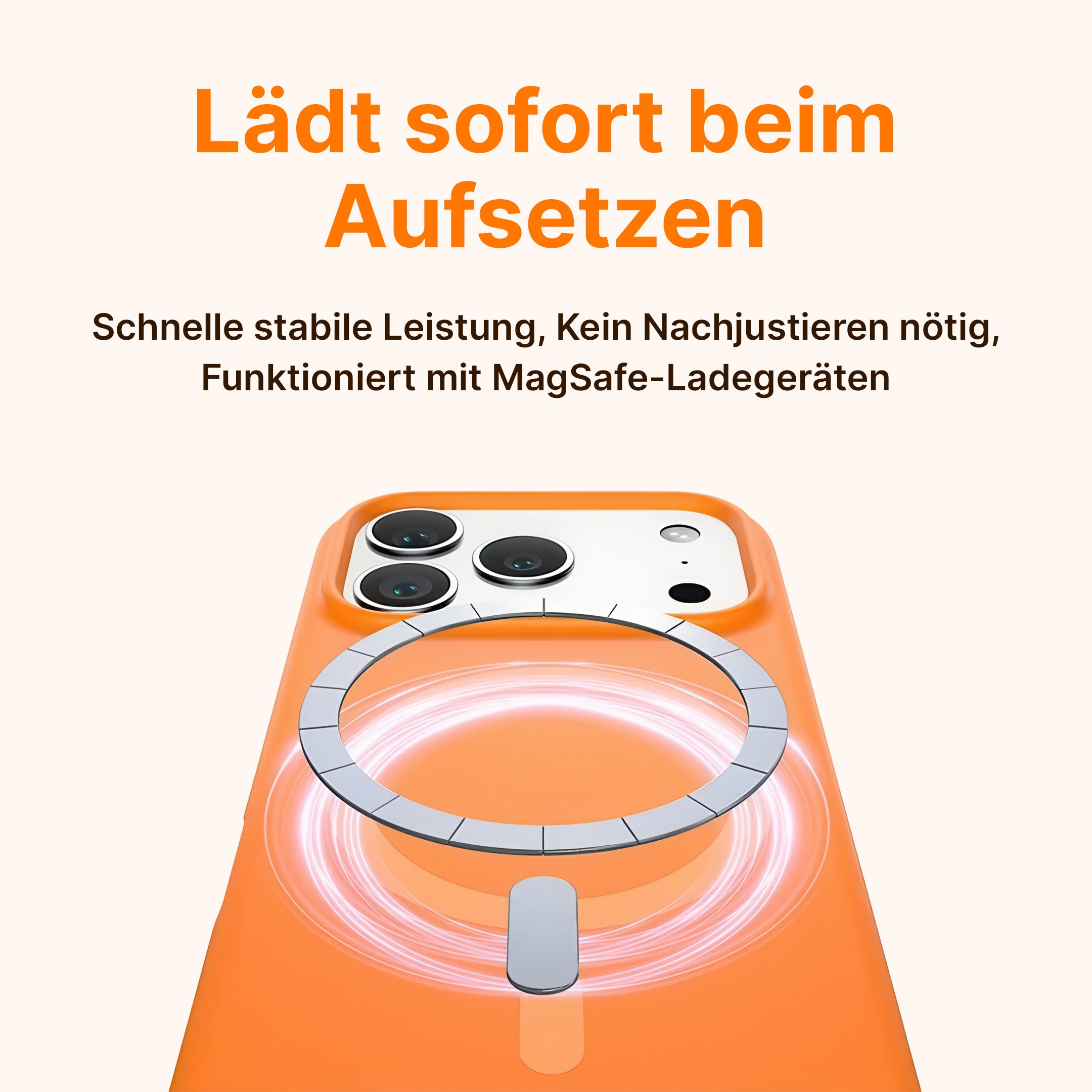 Flüssiges Silikon MagSafe-kompatible iPhone-Hülle