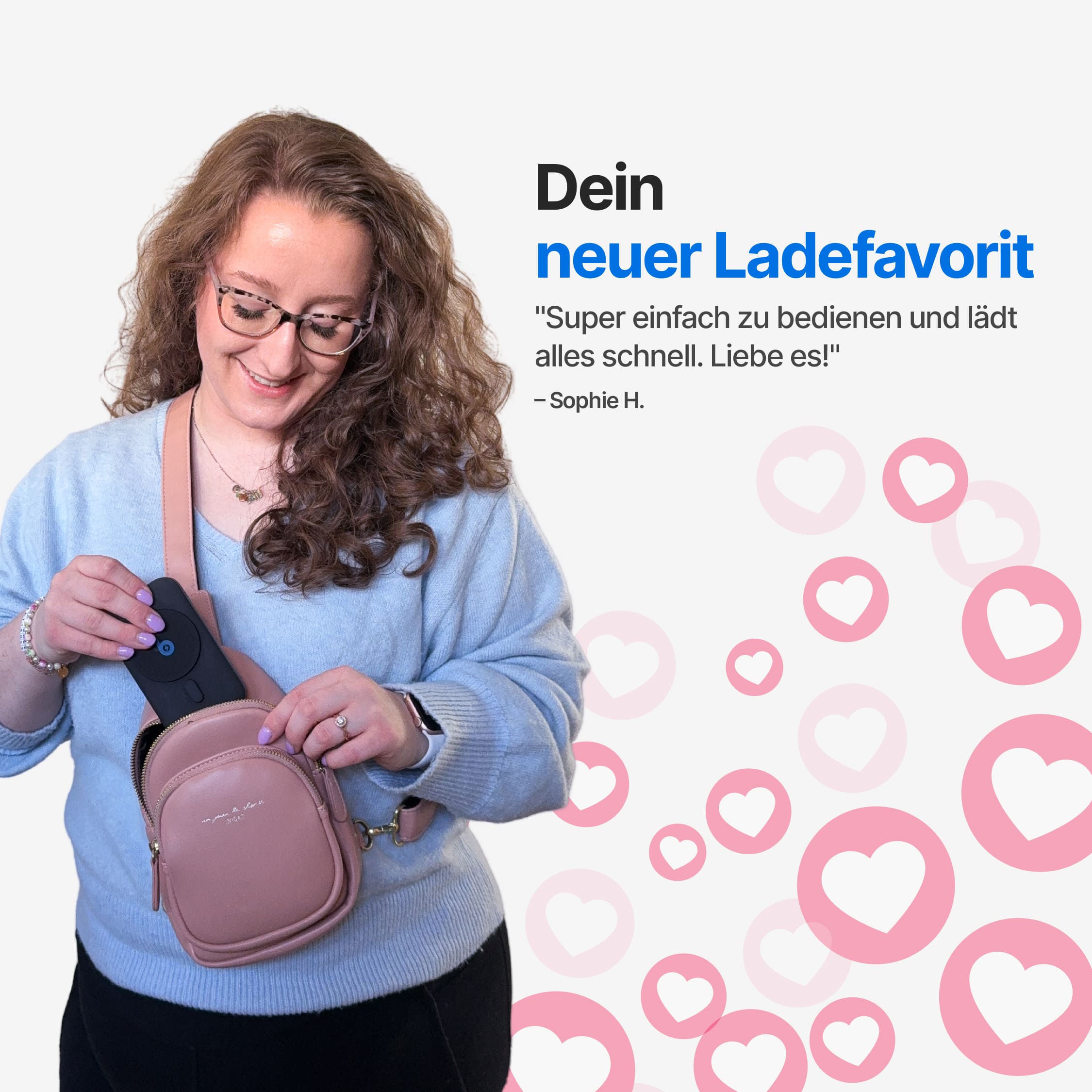 MagFlo 3-in-1 Kabellose Ladestation Qi2