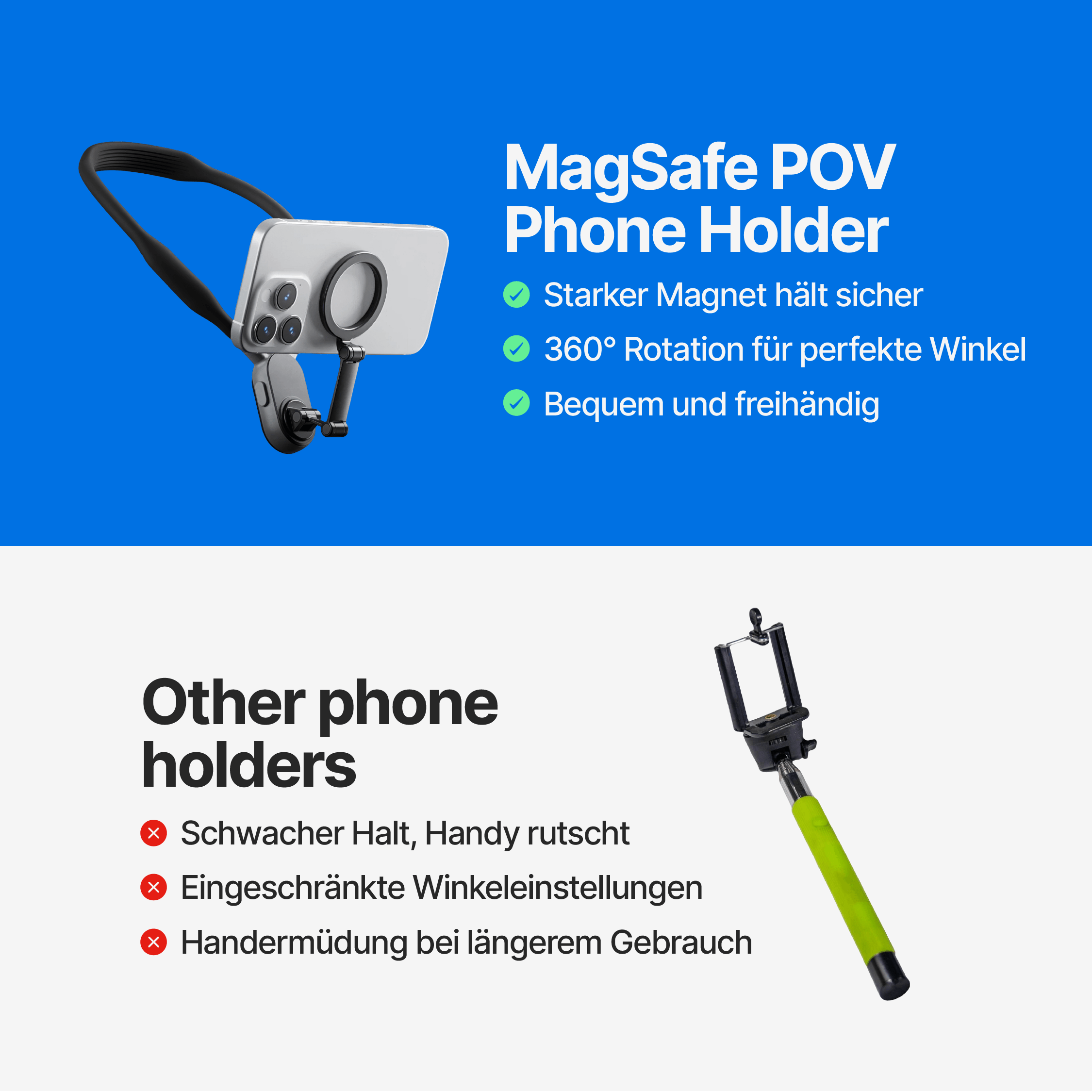 MagSafe POV Handyhalter