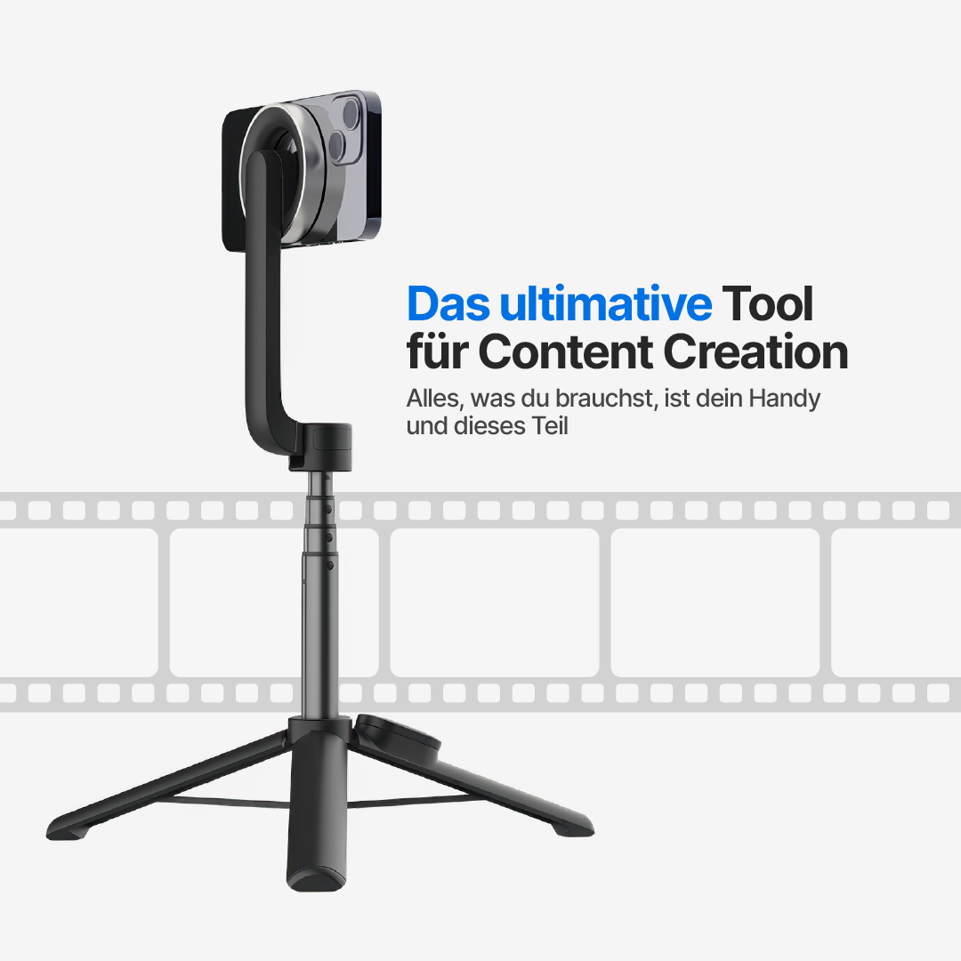 MagSafe Stativ mit kabelloser Fernbedienung für Kreative