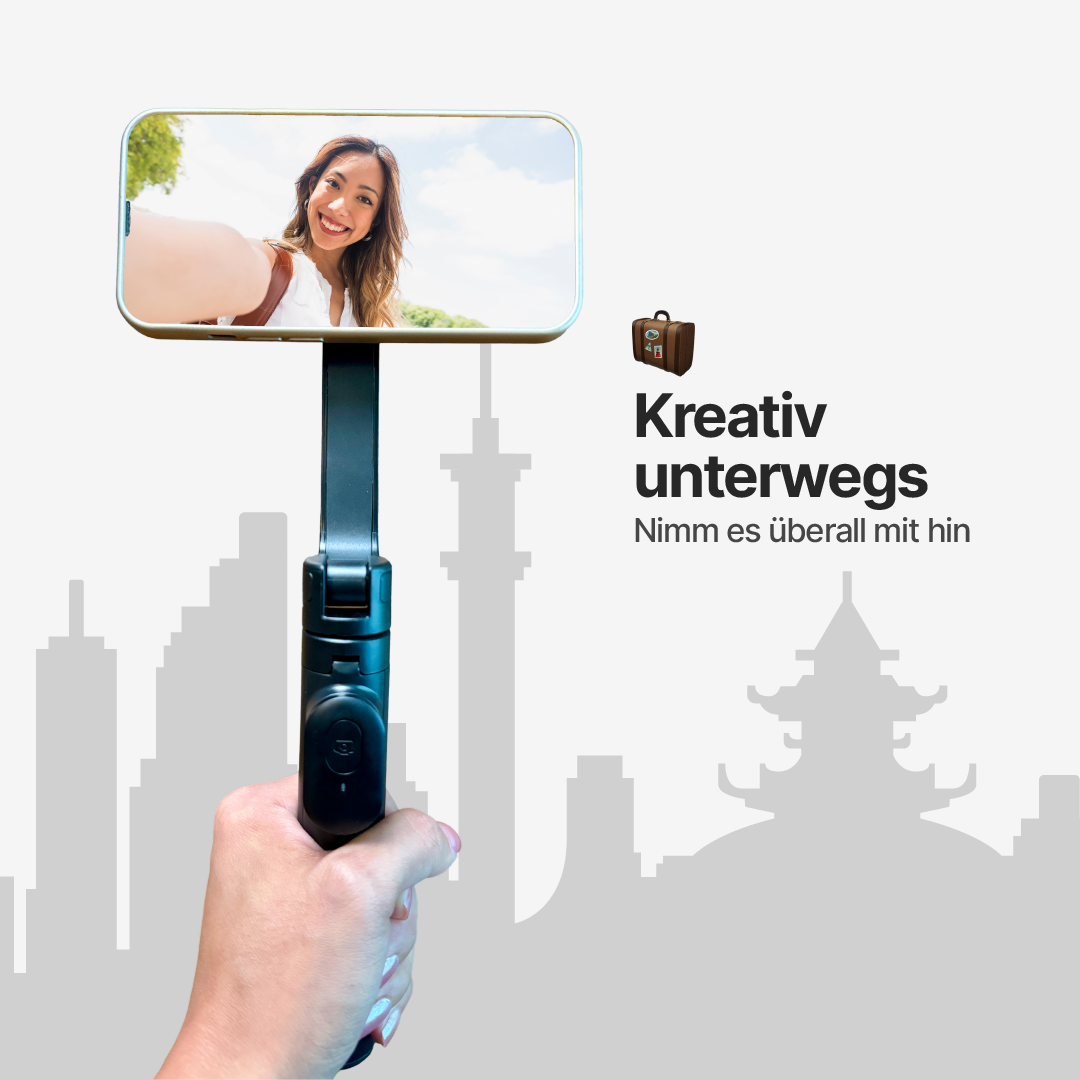 MagSafe Stativ mit kabelloser Fernbedienung für Kreative