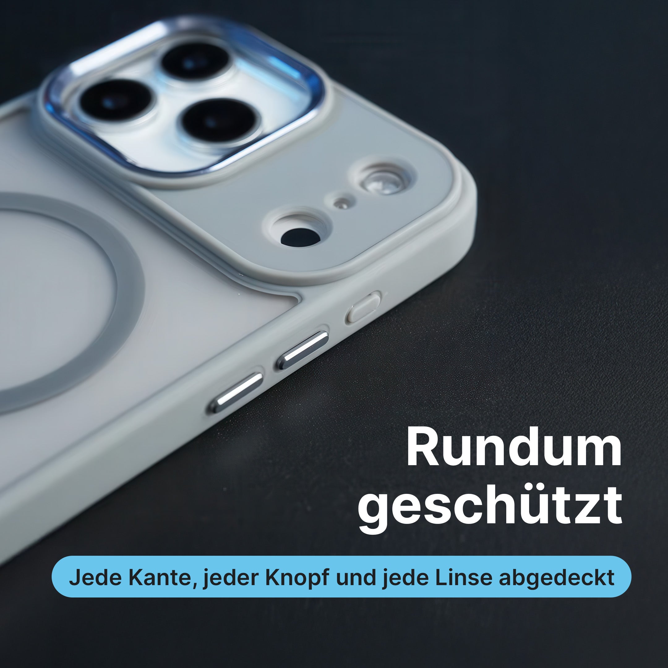 Matte MagSafe kompatible iPhone 17 Hülle