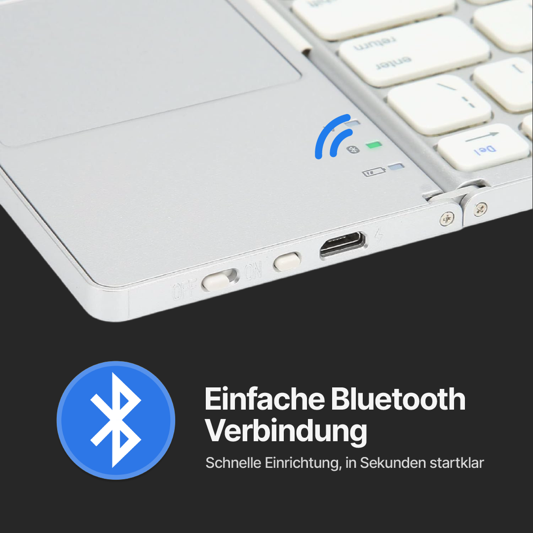 NanoFold Bluetooth Mini-Tastatur