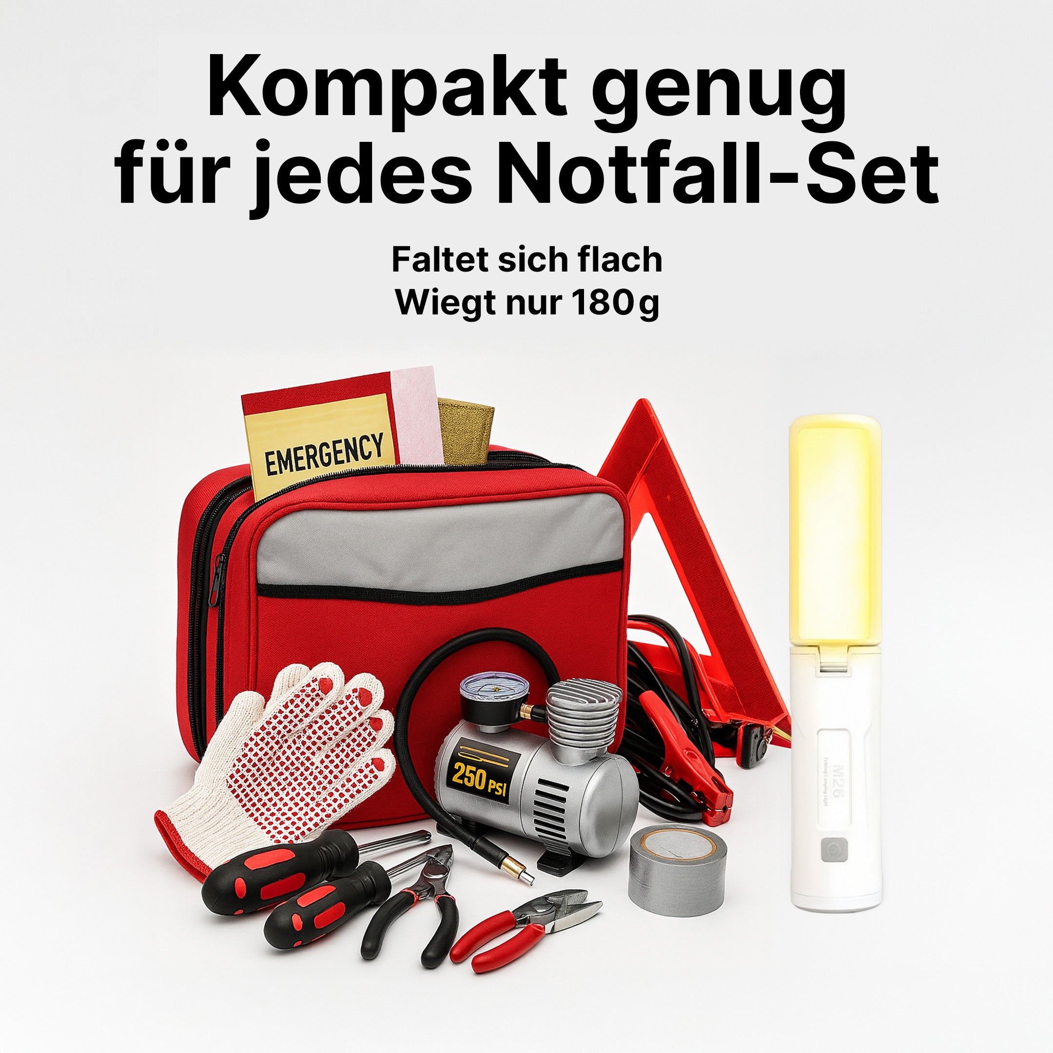 Faltbare Outdoor-Campinglampe mit 8000 Lumen