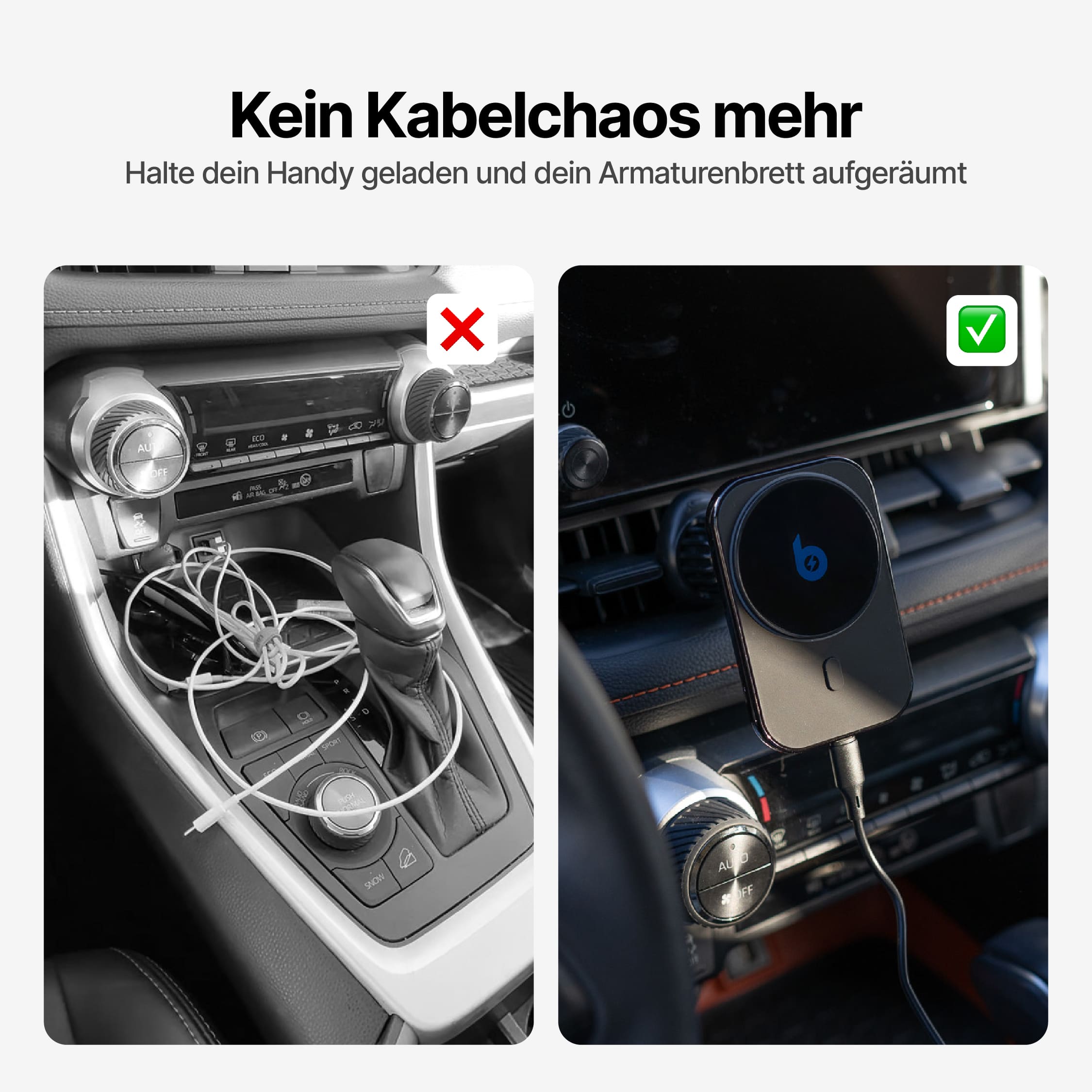 PolarCharge Qi2 Kabelloses MagSafe Telefonladegerät