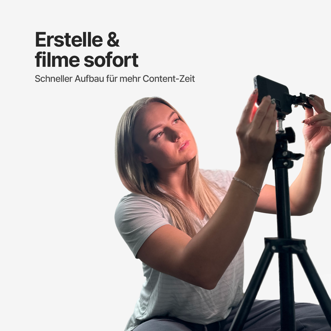 Tragbares Selfie-Licht mit 7 Helligkeitsmodi