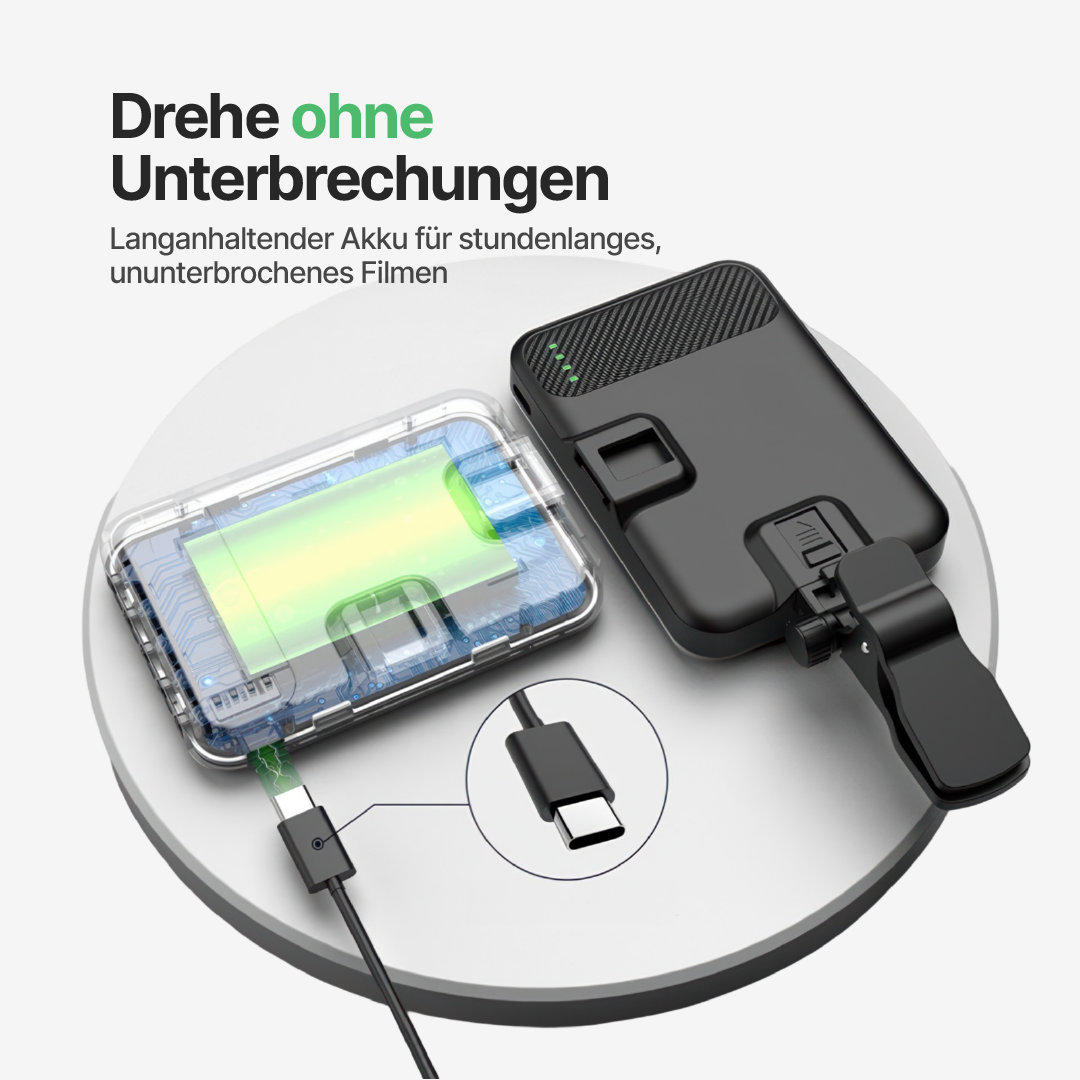 Tragbares Selfie-Licht mit 7 Helligkeitsmodi