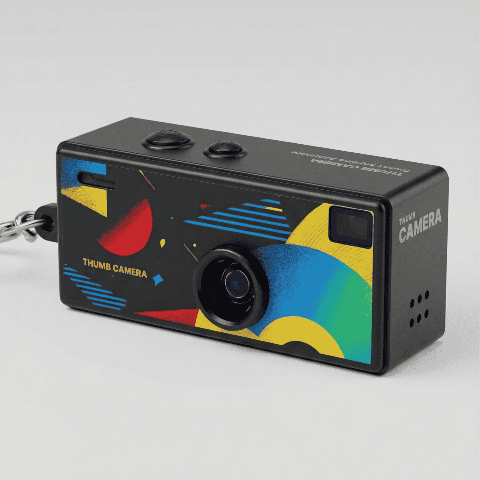 PocketPik Retro Schlüsselanhänger Kamera