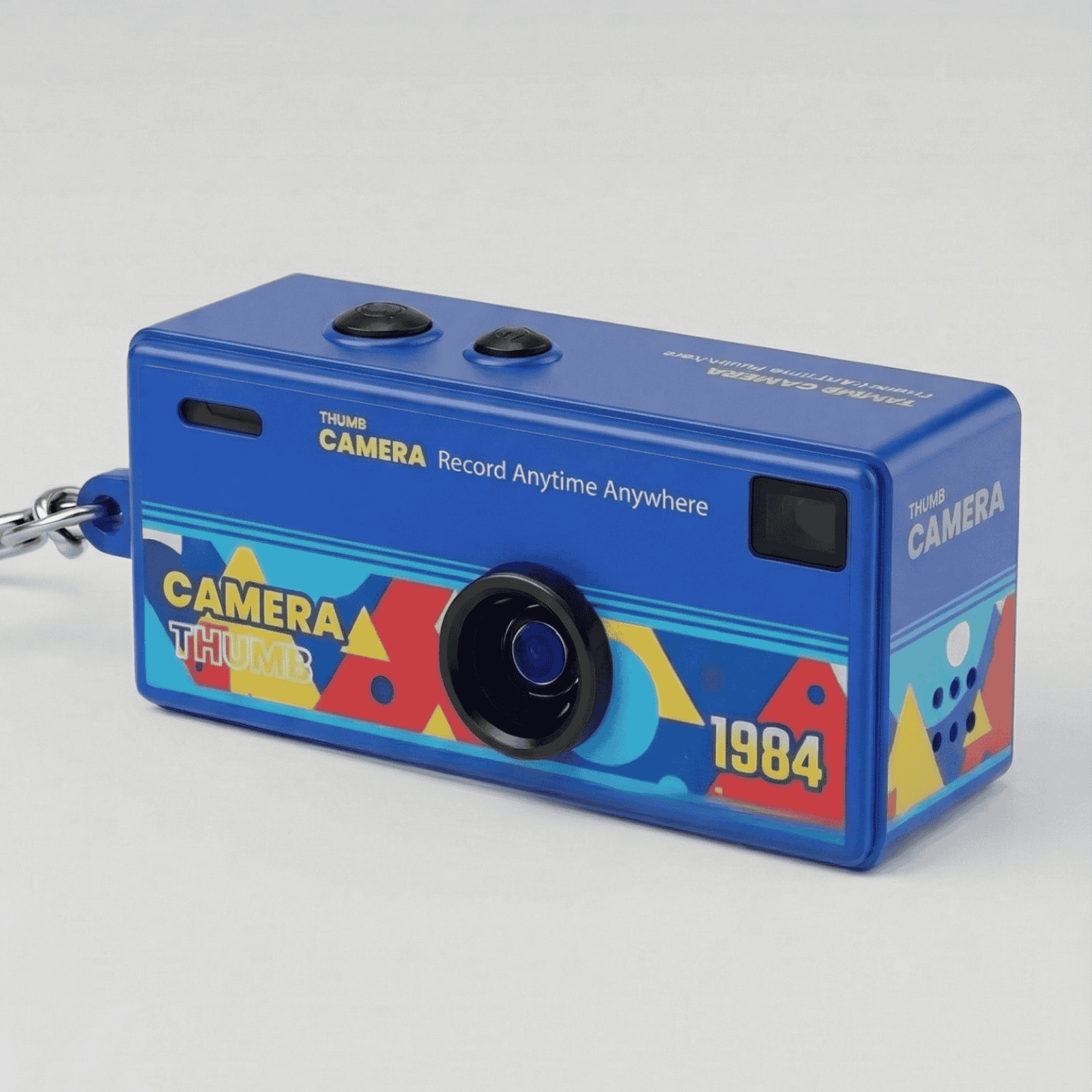 PocketPik Retro Schlüsselanhänger Kamera