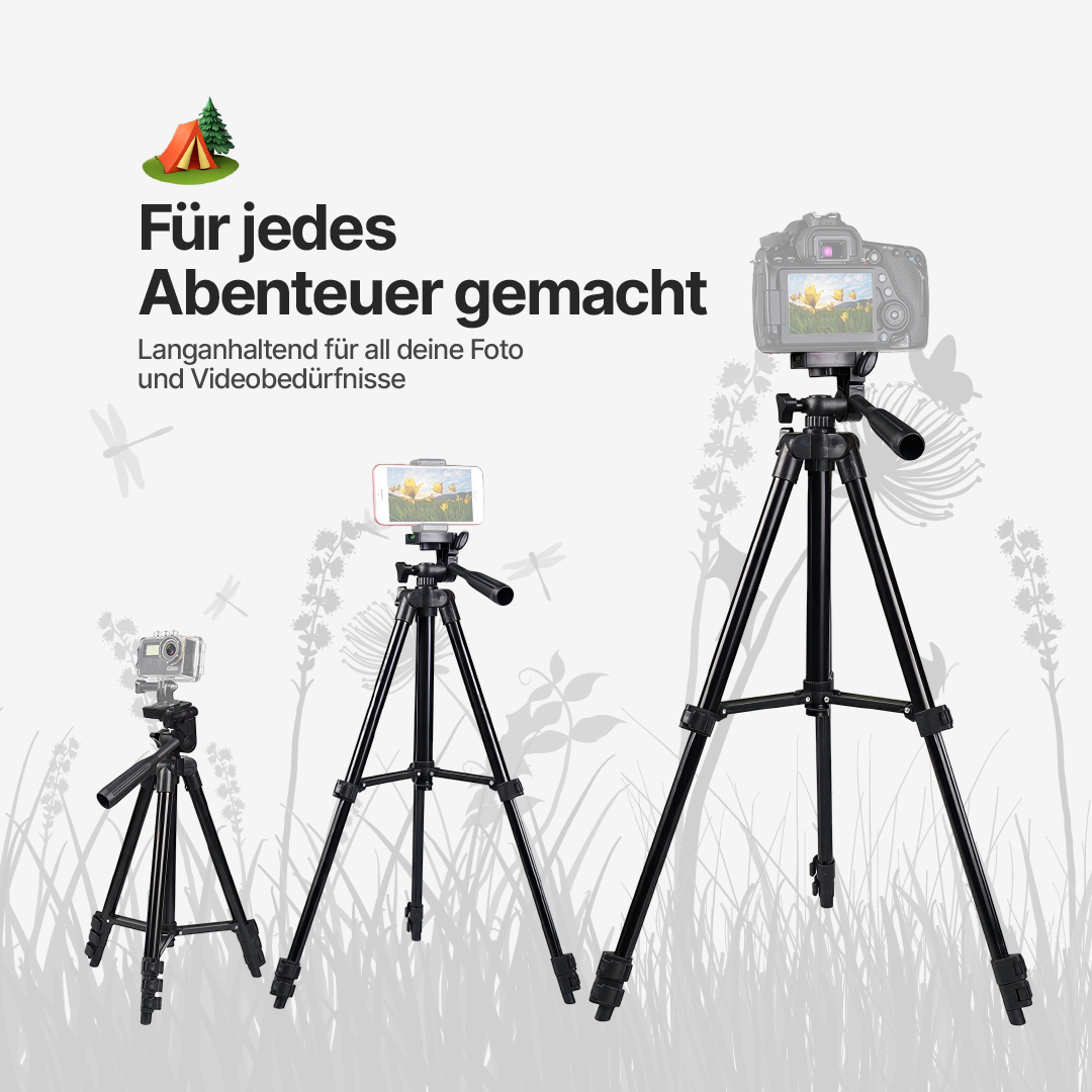 QuickSnap Kamera und Smartphone Stativ