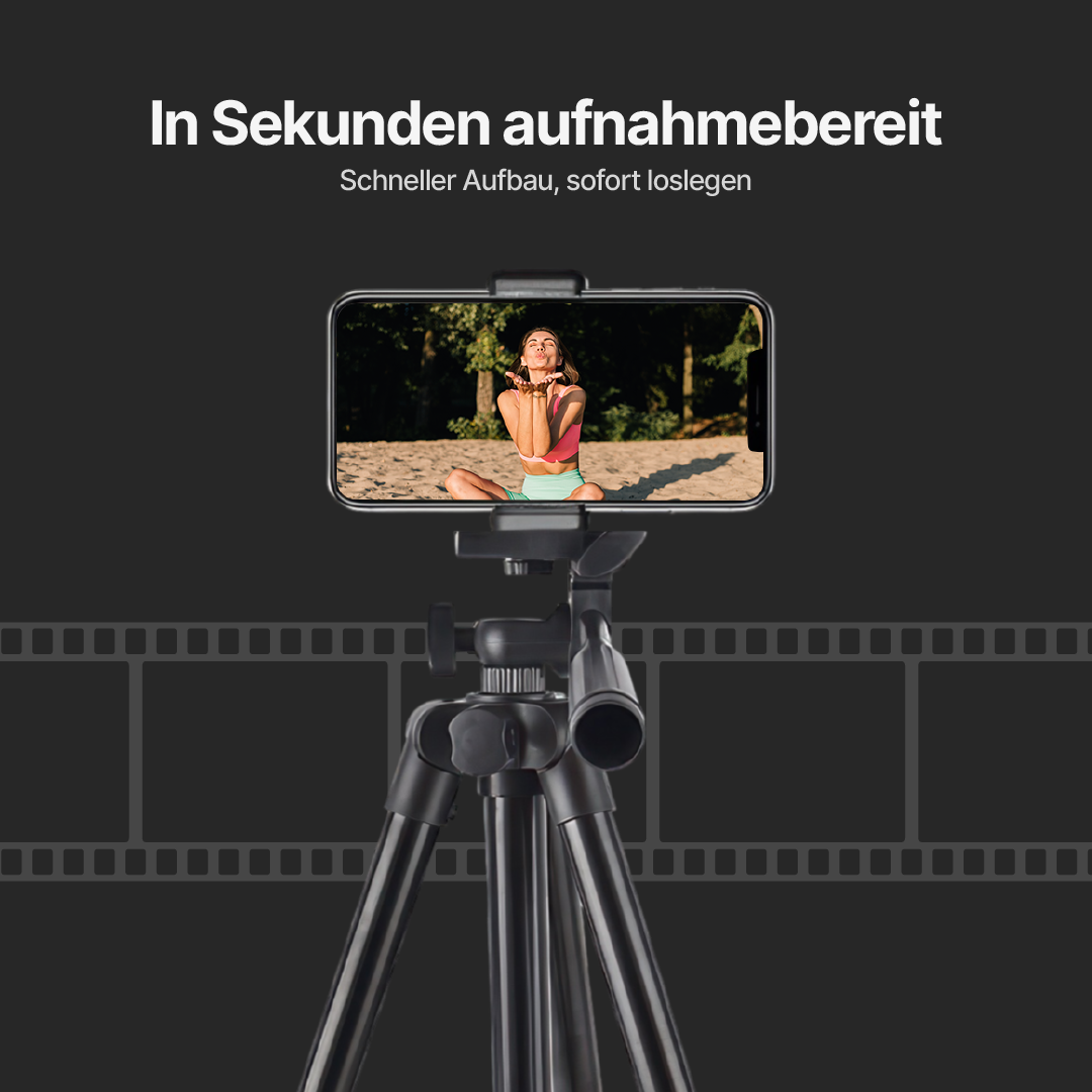 QuickSnap Kamera und Smartphone Stativ