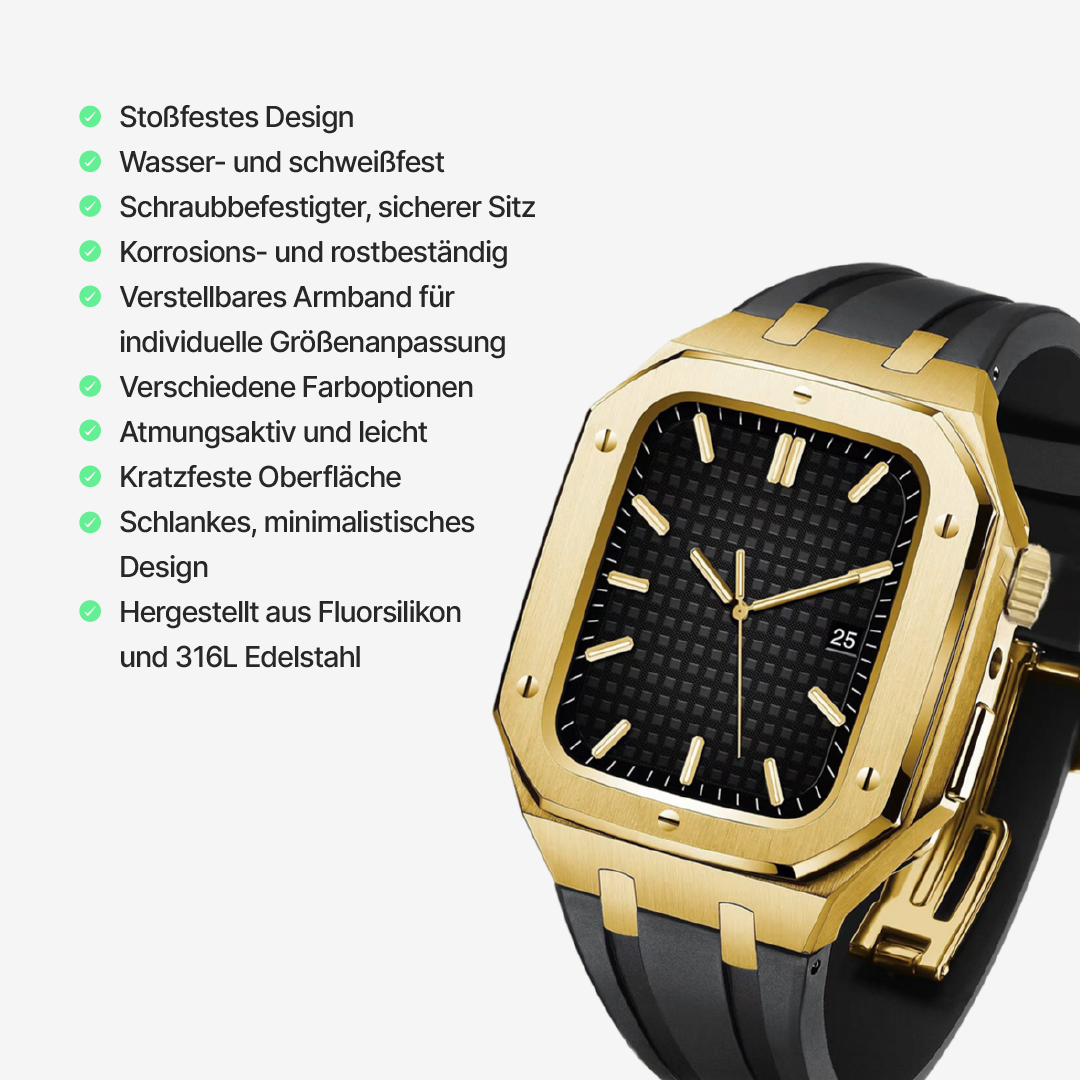 Riviera Premium Apple Watch Armband & Gehäuse