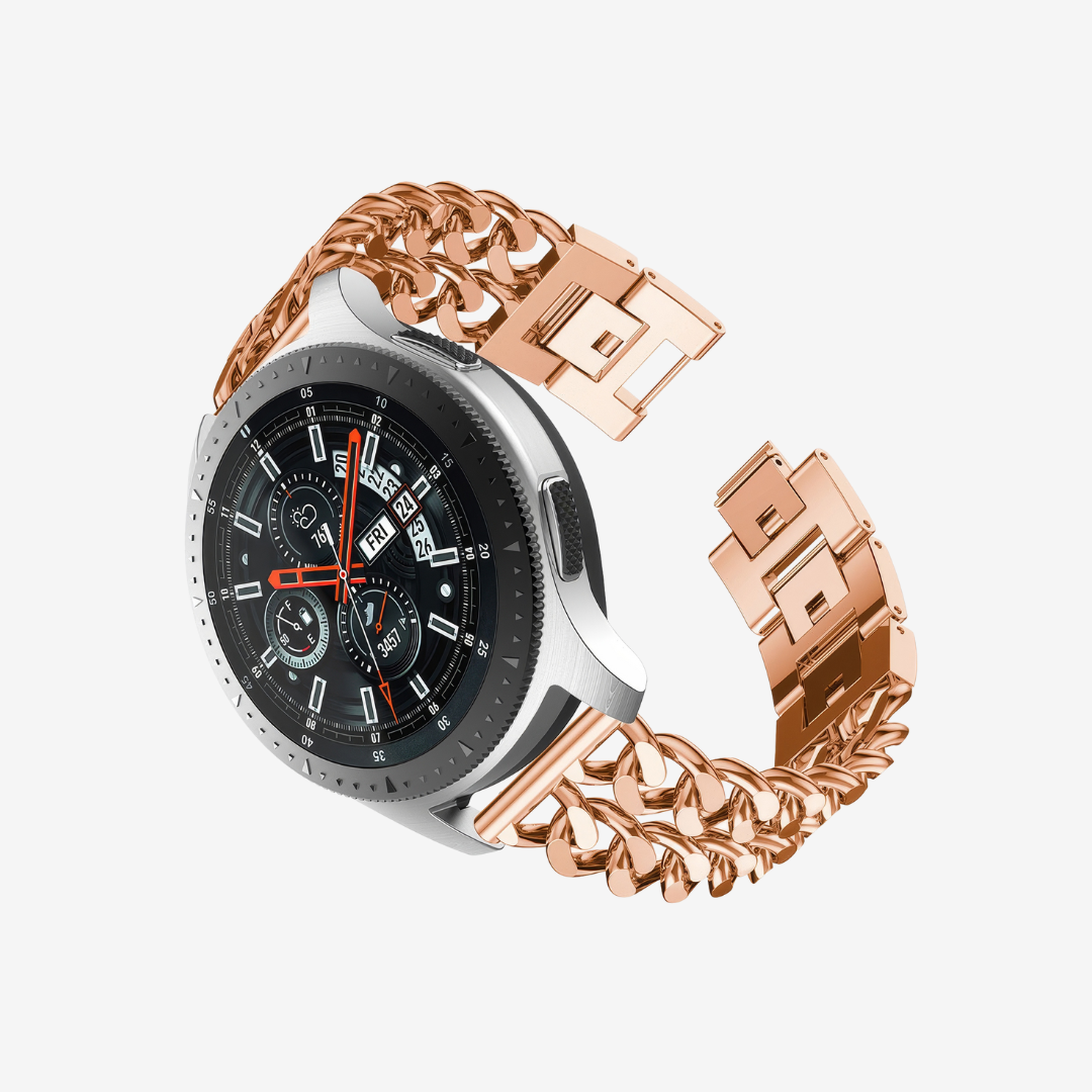 Edelstahl-Gliederarmband für Samsung Watch