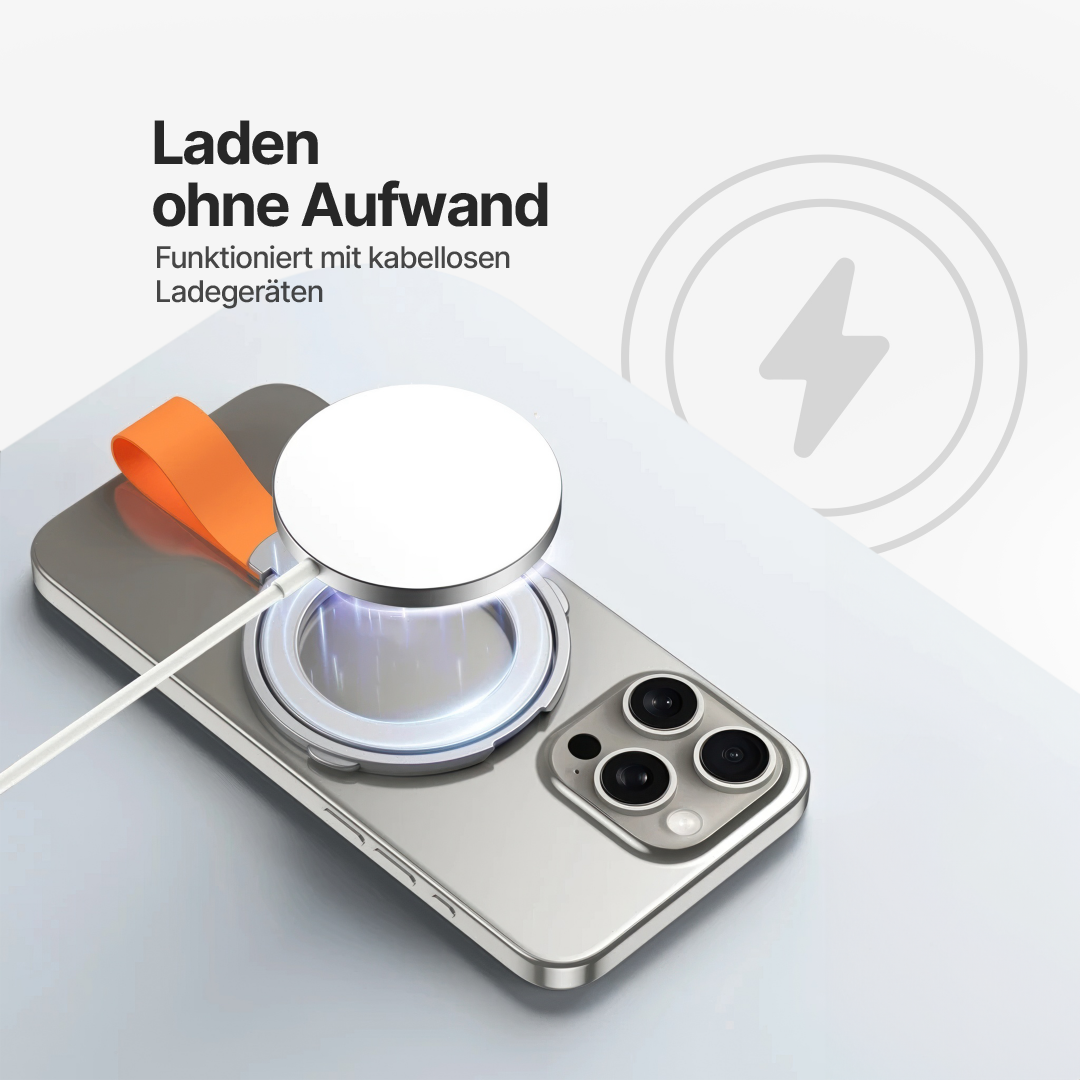 Drehbarer magnetischer Handyhalter mit klappbarem Ring