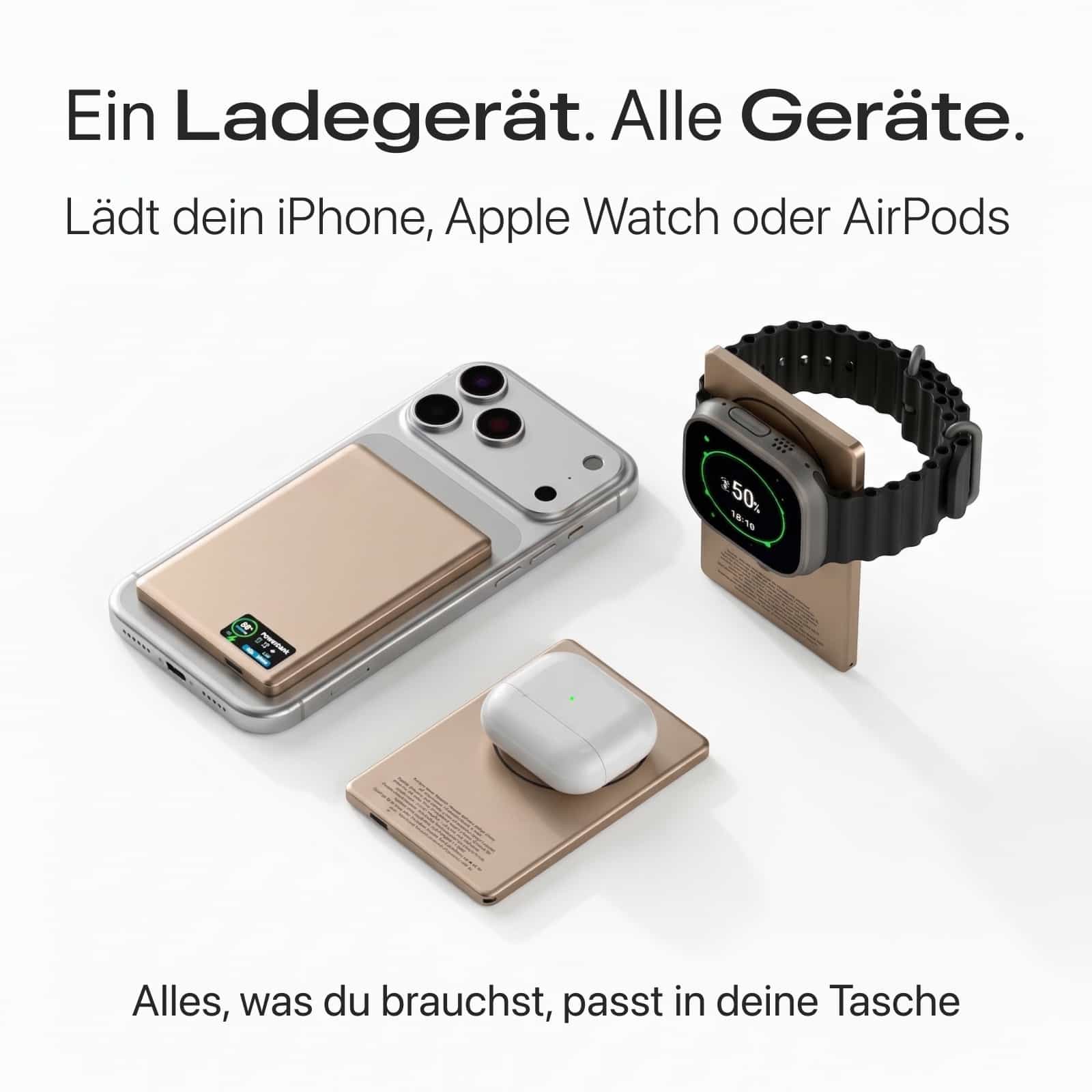 22,5W Ultra Slim Q2 Powerbank mit Display