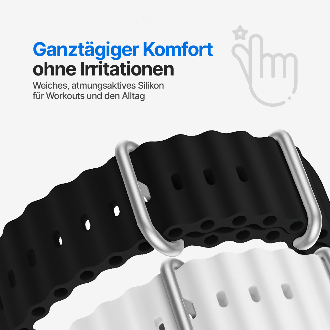 Silikon-Reise-Armband für die Apple Watch